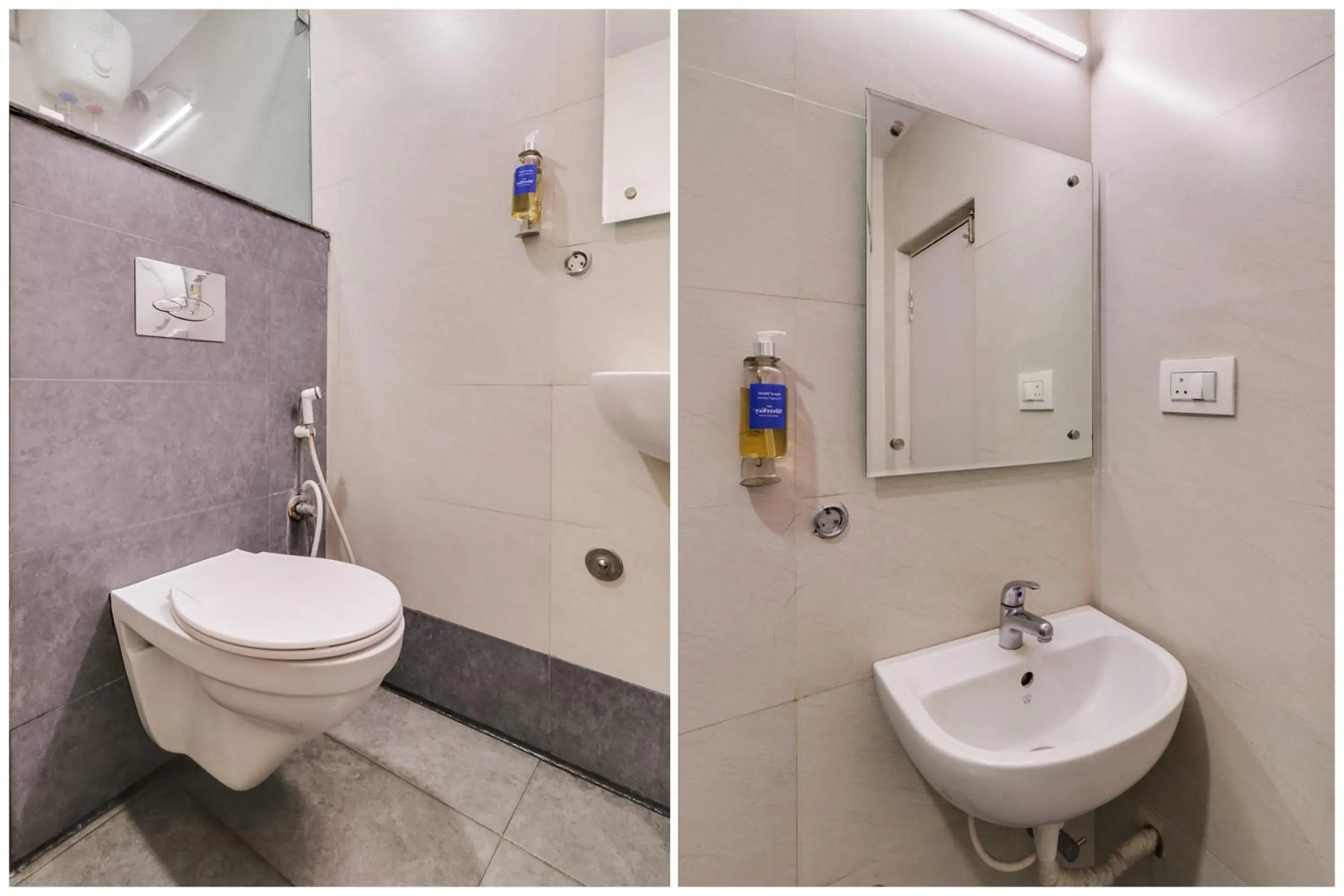 Bathroom in Super Hotel O Stay Inn Maharani Peta