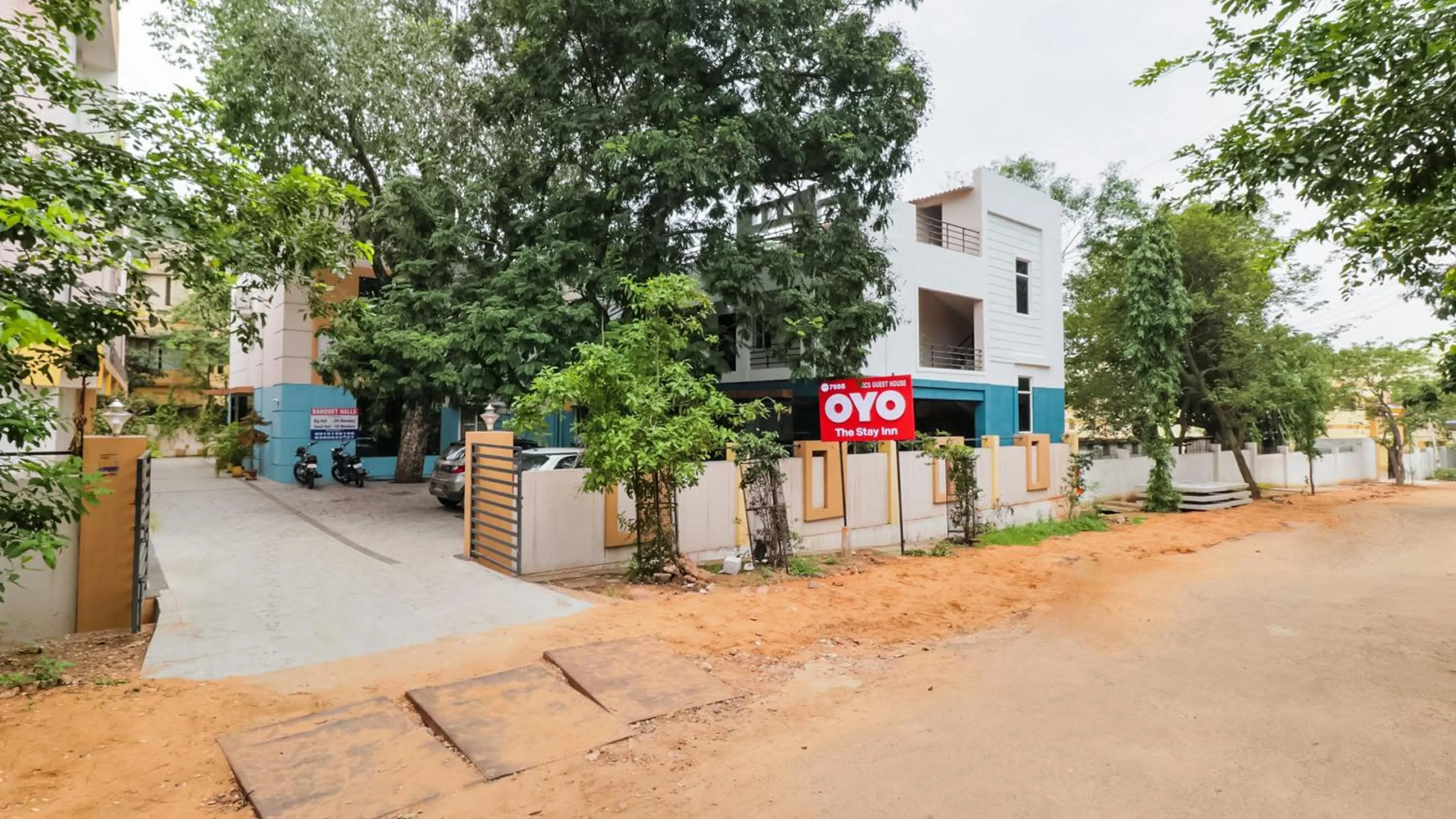 Facade/entrance in Super Hotel O Stay Inn Maharani Peta