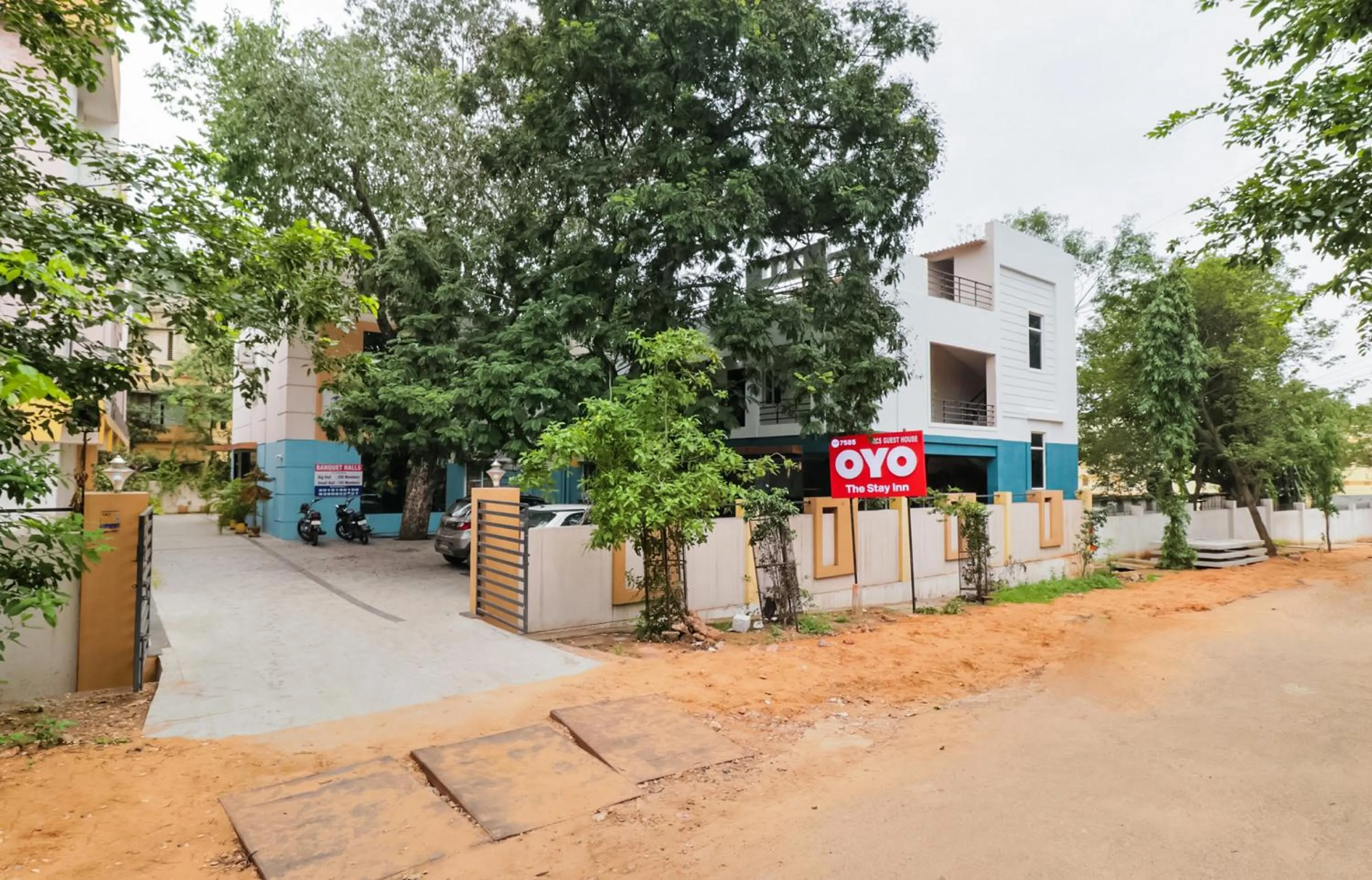 Facade/entrance in Super Hotel O Stay Inn Maharani Peta