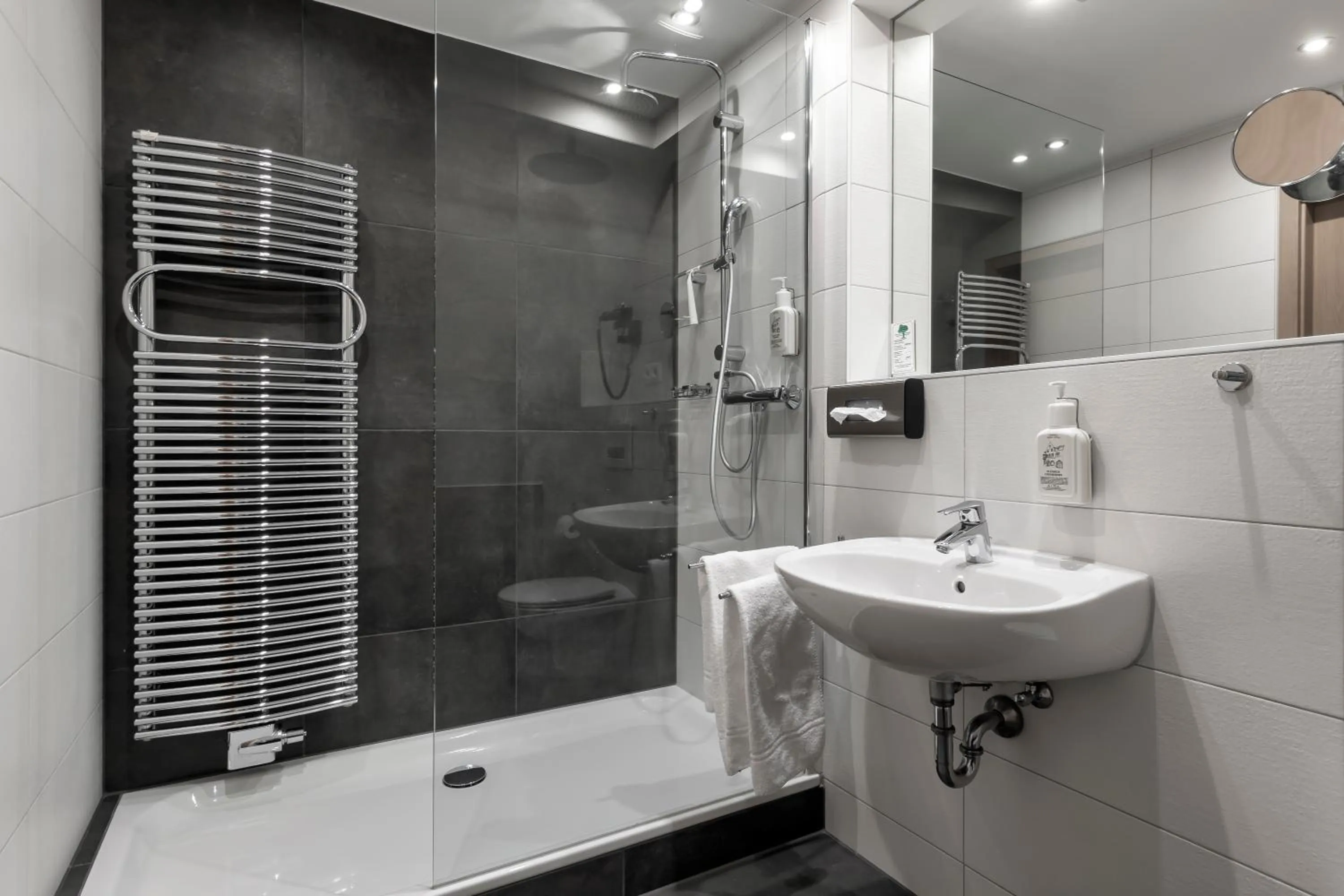 Shower in AKZENT Hotel Restaurant Roter Ochse Rhens bei Koblenz