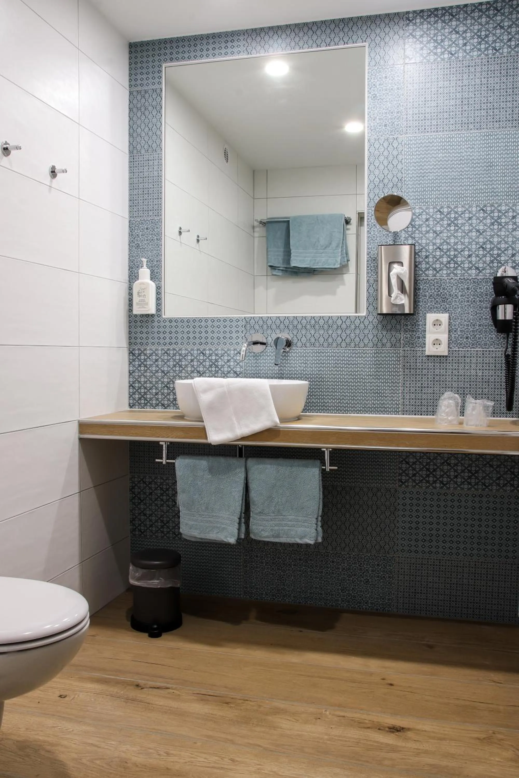 Toilet in AKZENT Hotel Restaurant Roter Ochse Rhens bei Koblenz