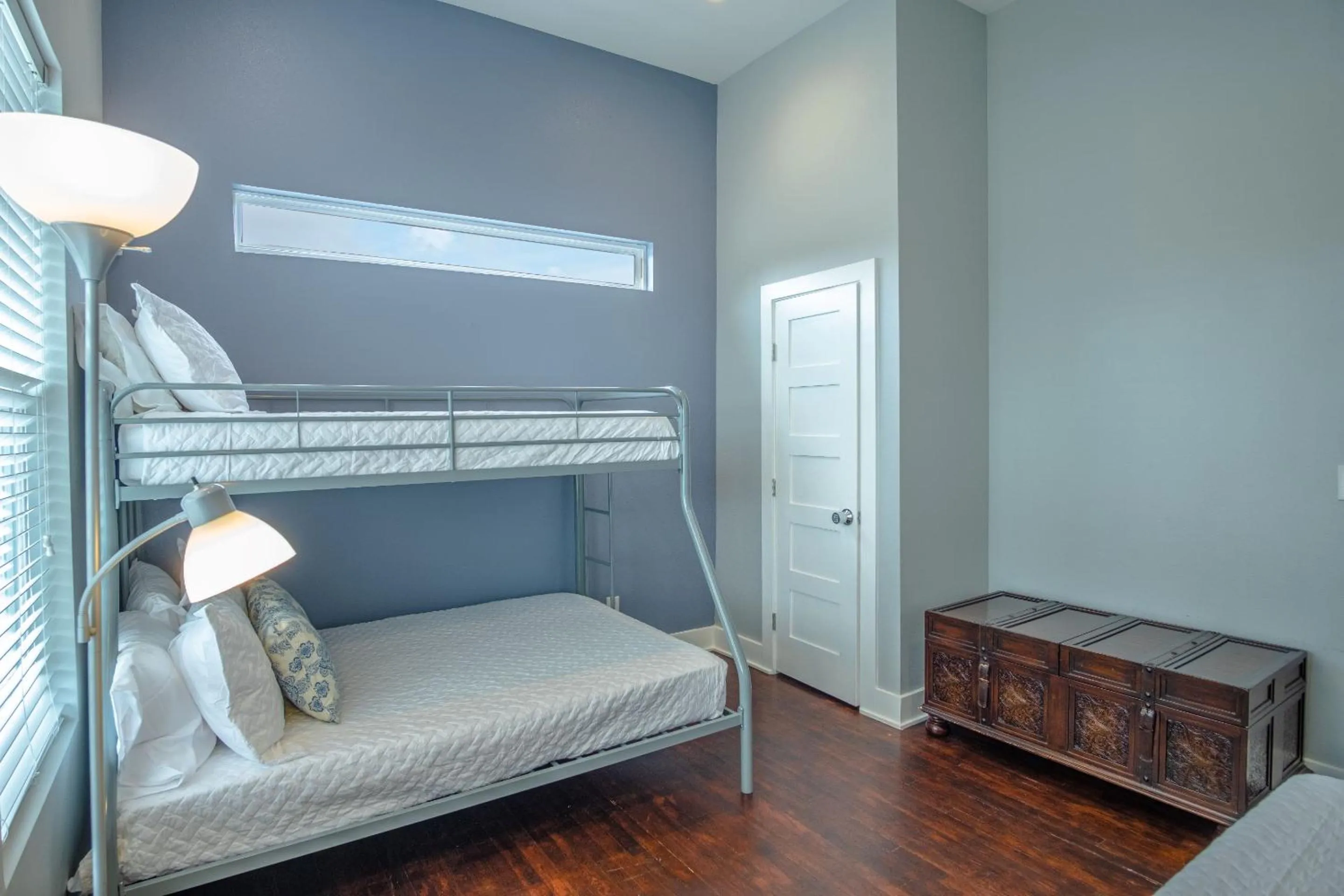 Bedroom, Bed in Prosperity Place Remodeled 3BR 2BA Near Downtown