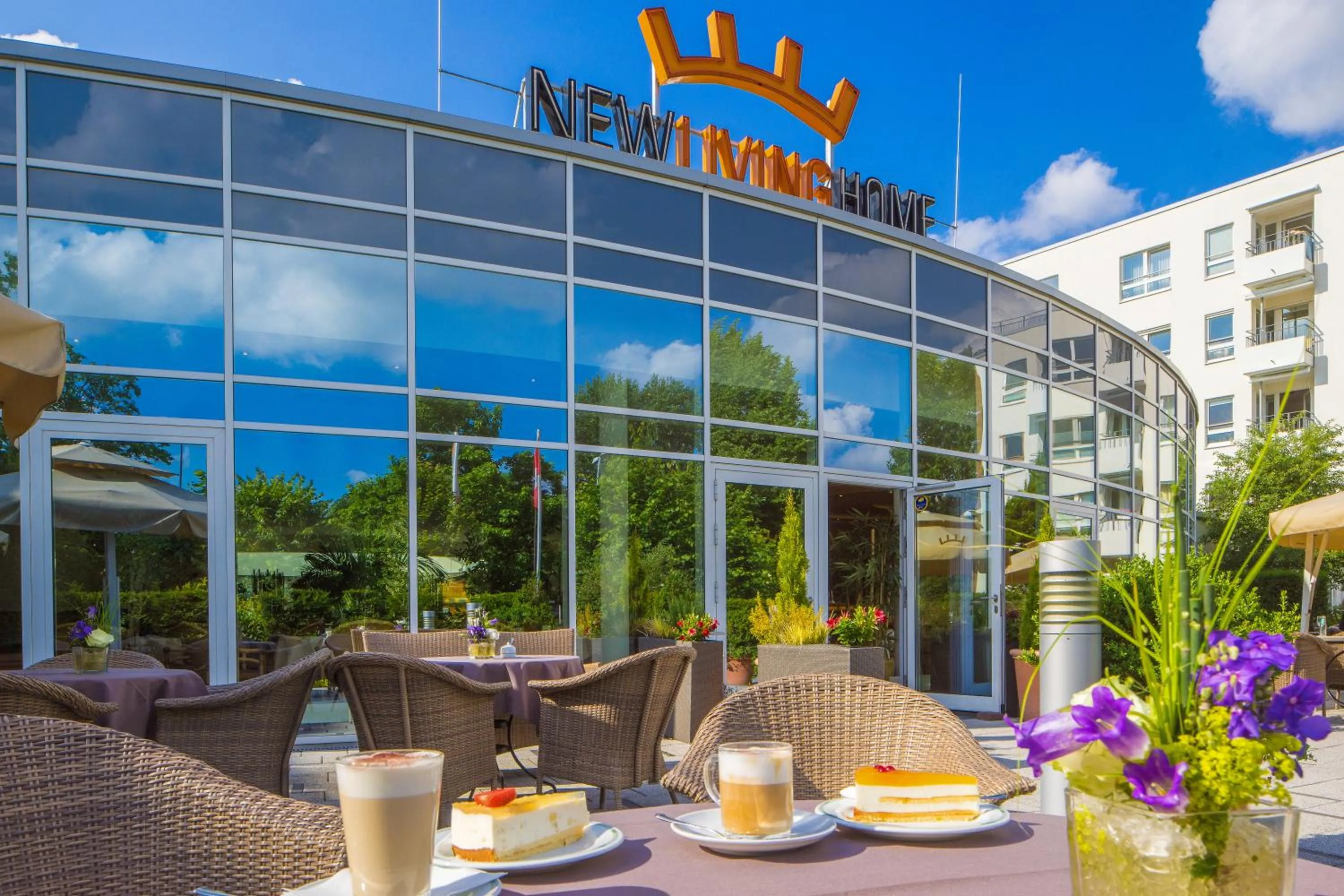 Property building in New Living Home Residenzhotel Hamburg