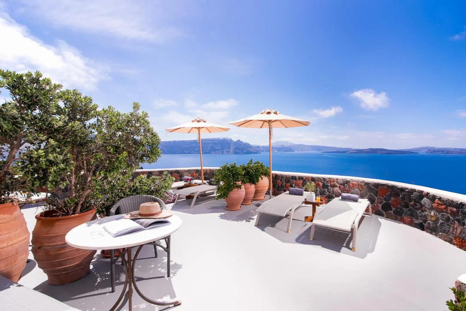 Balcony/Terrace in Pezoules of Oia