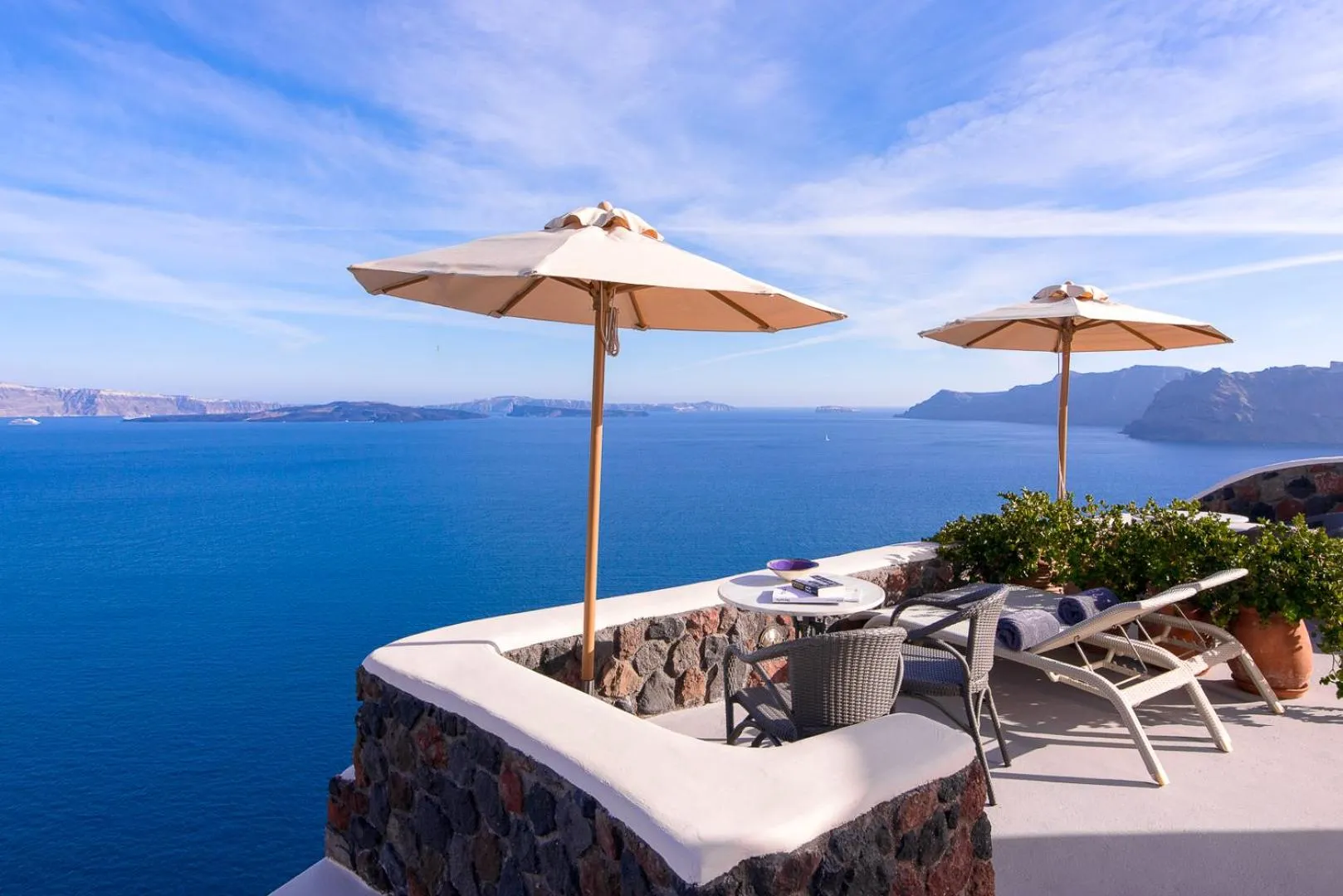 Balcony/Terrace in Pezoules of Oia