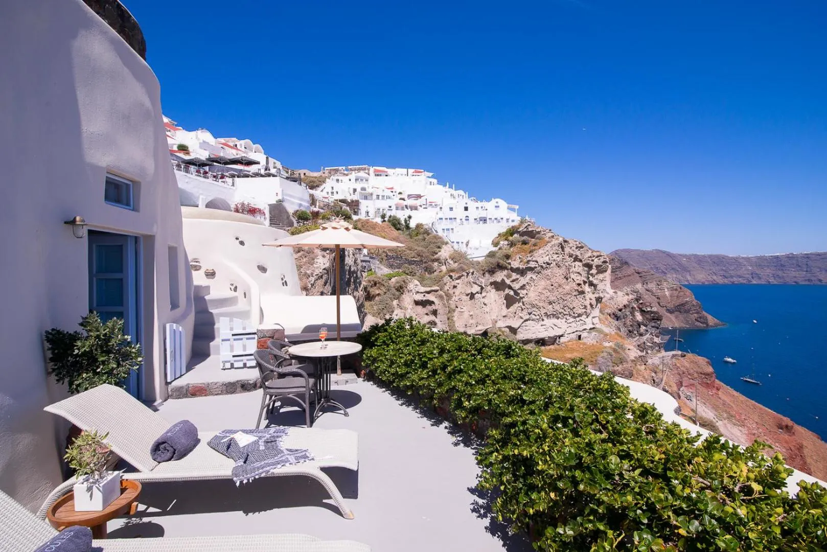 Balcony/Terrace in Pezoules of Oia