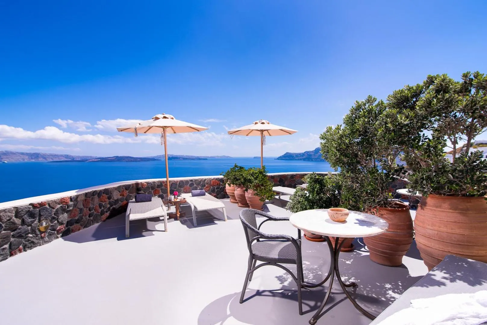 Balcony/Terrace in Pezoules of Oia