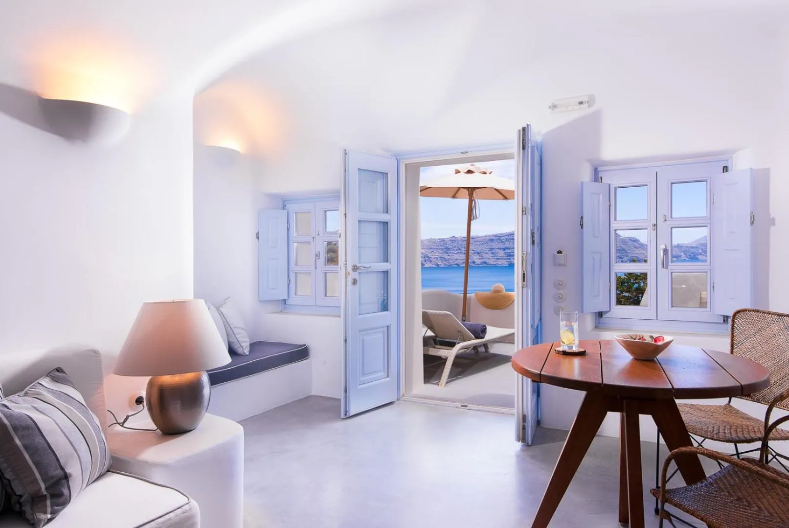 Balcony/Terrace in Pezoules of Oia