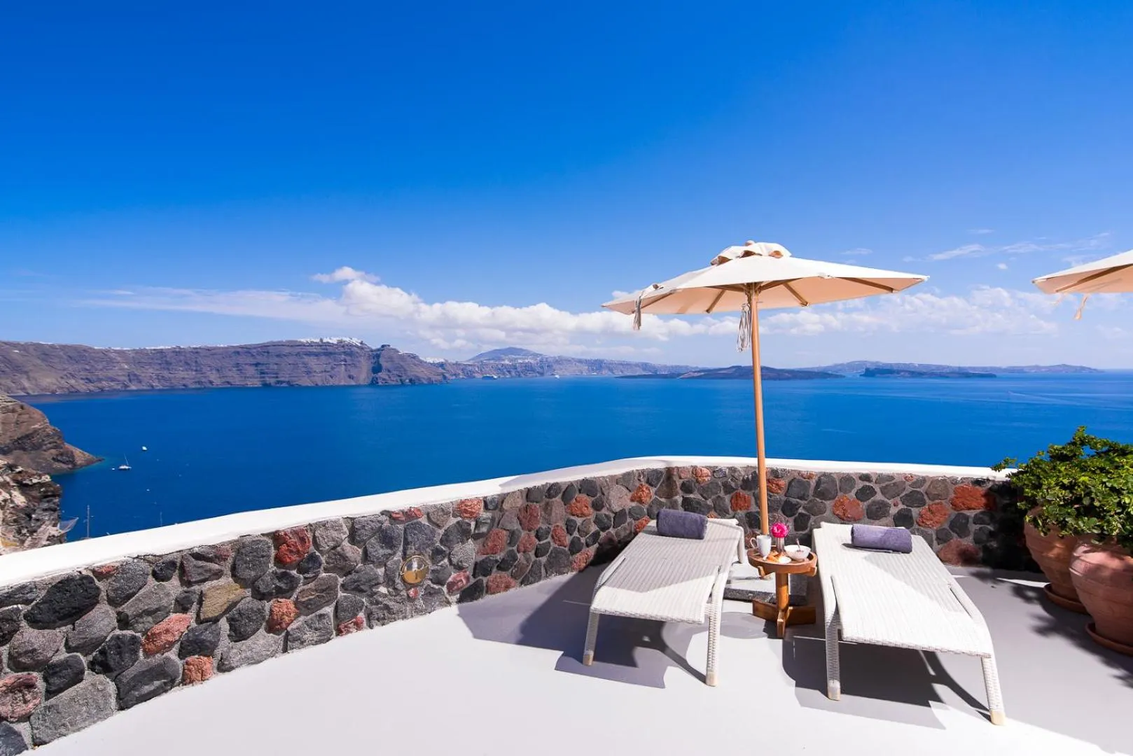 Balcony/Terrace in Pezoules of Oia