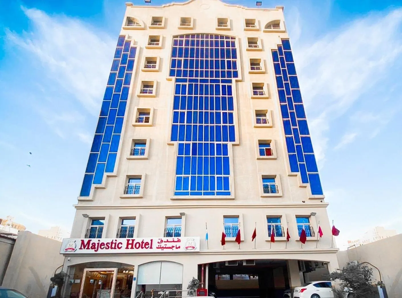 Property building in Majestic Hotel