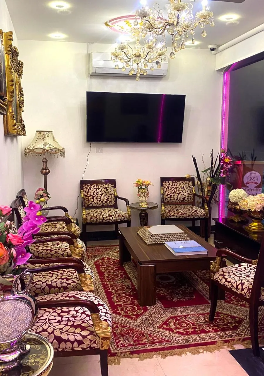 Lobby or reception in Majestic Hotel