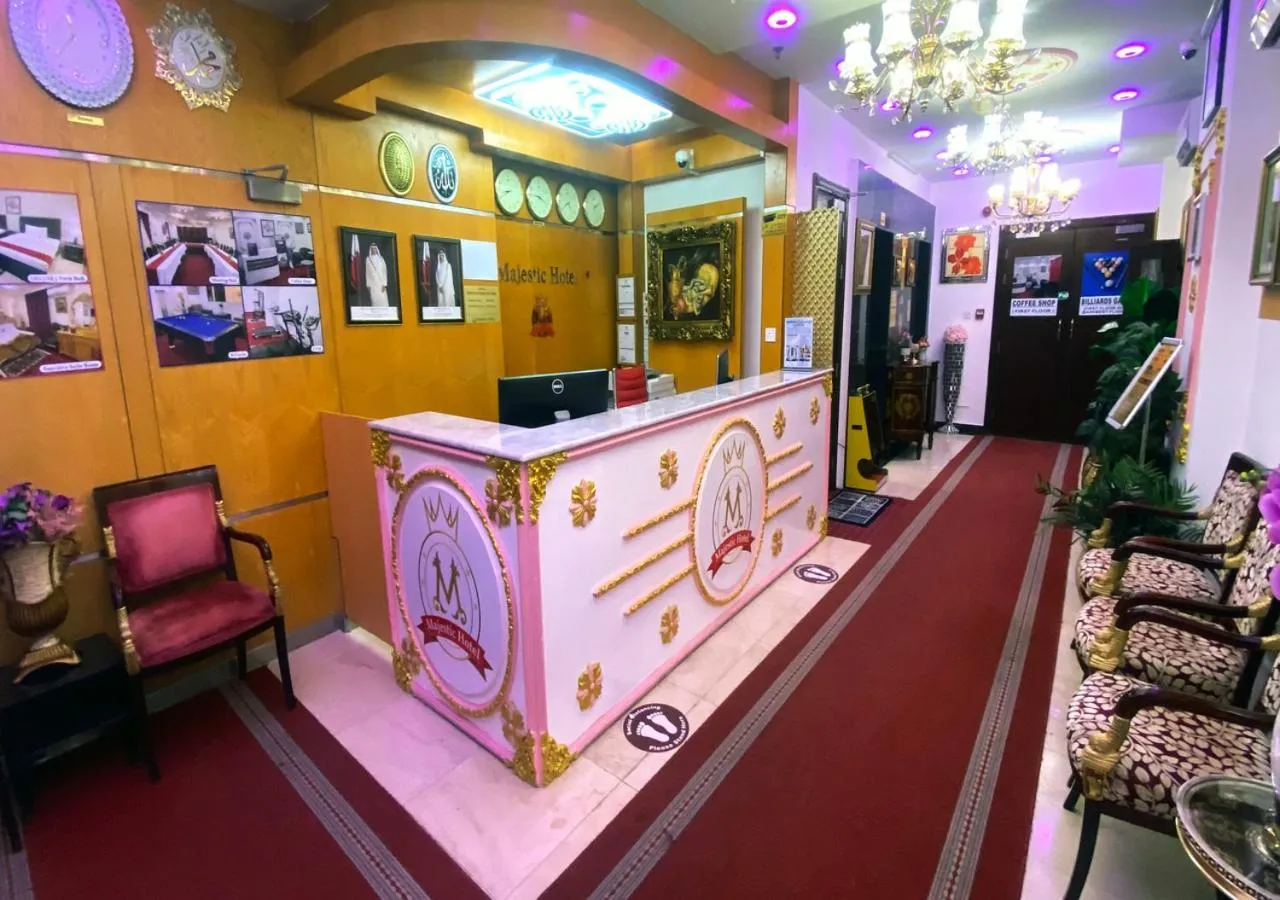 Lobby or reception in Majestic Hotel