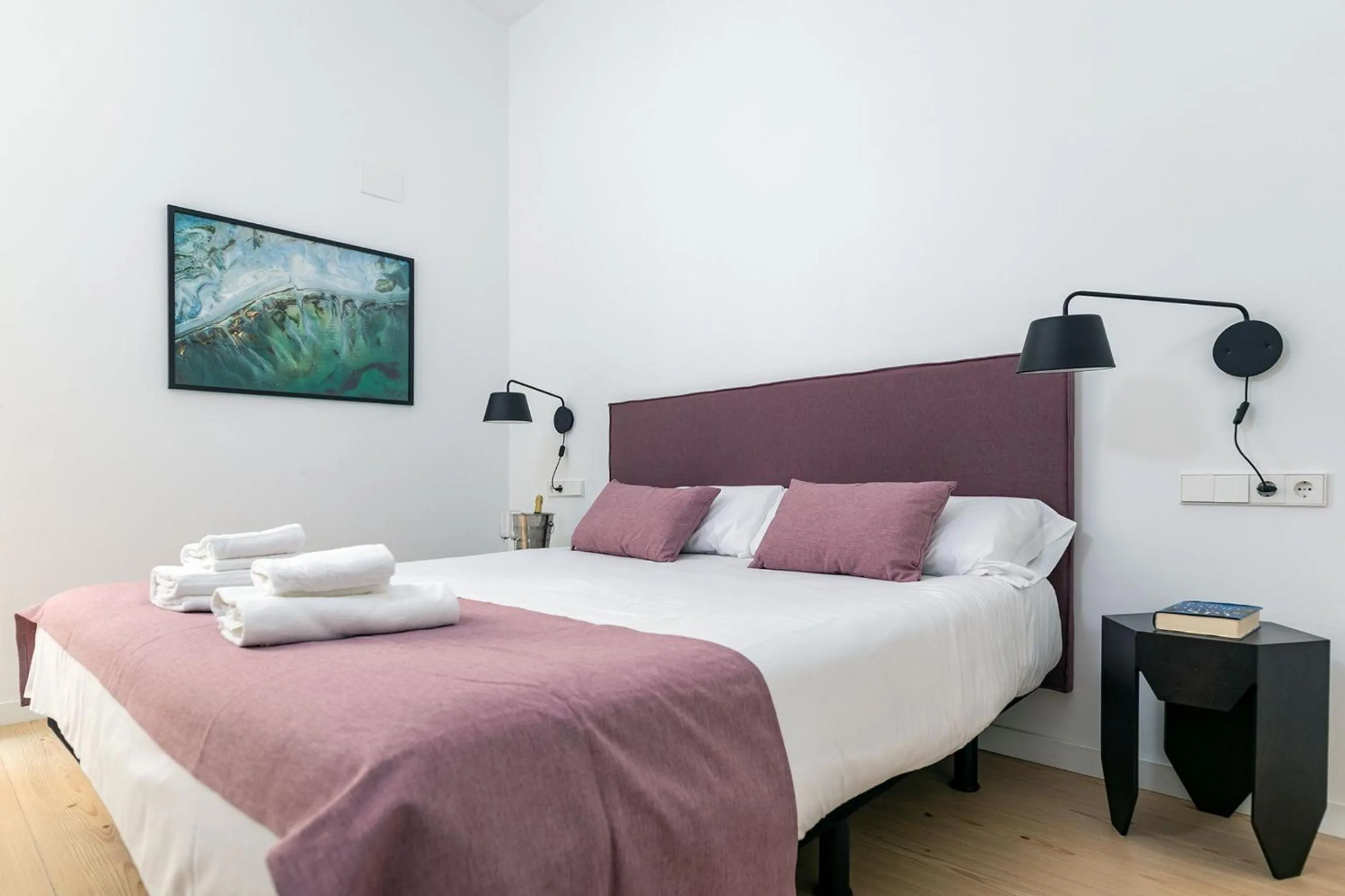Bed in Holiday Rentals Los Salados