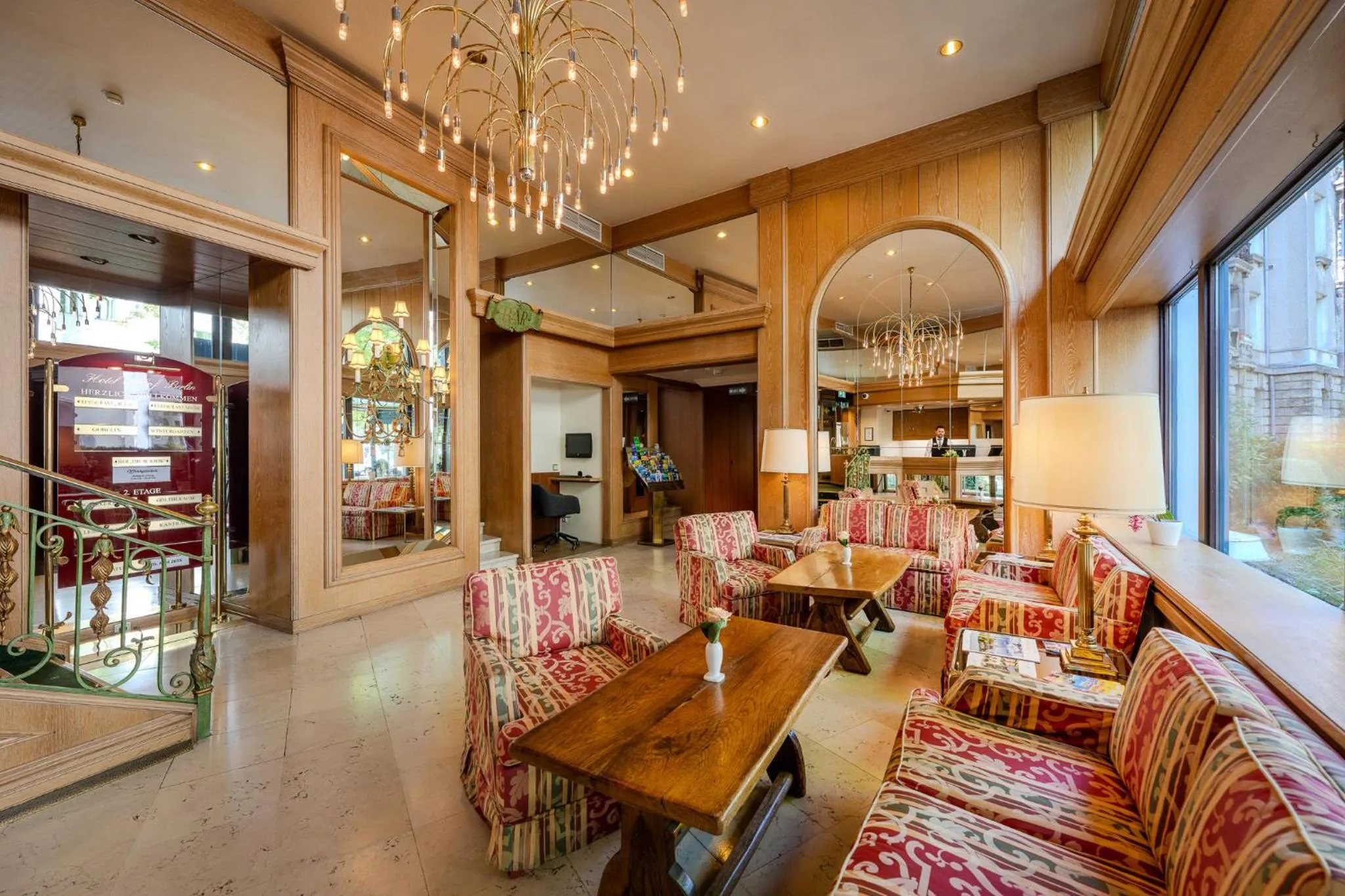 Lobby or reception in Ringhotel Seehof