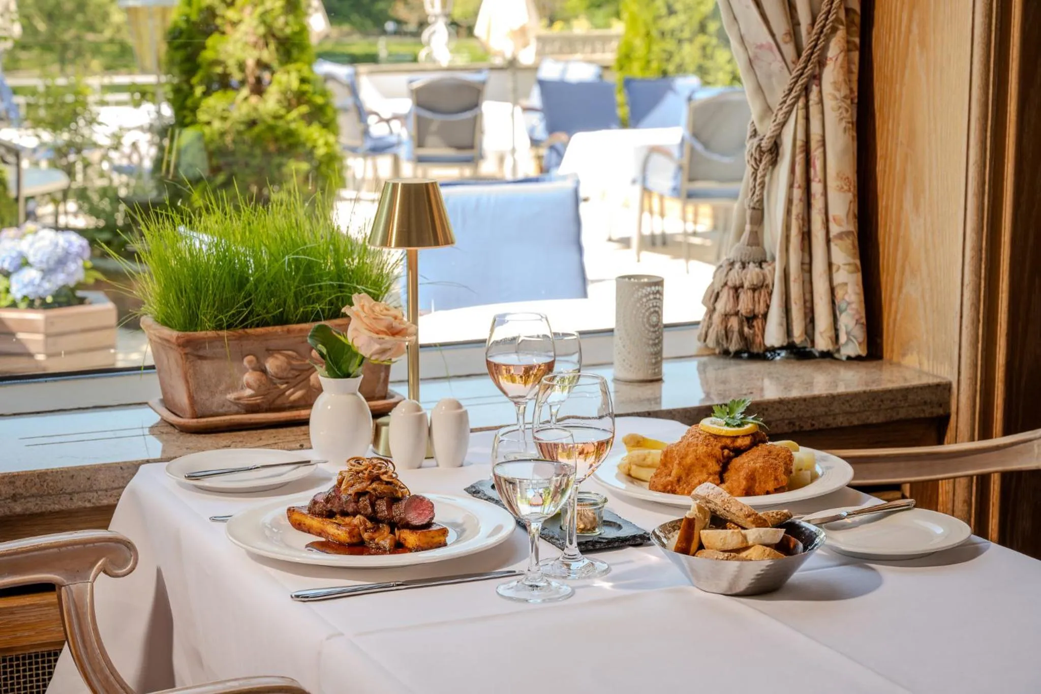 Restaurant/places to eat in Ringhotel Seehof