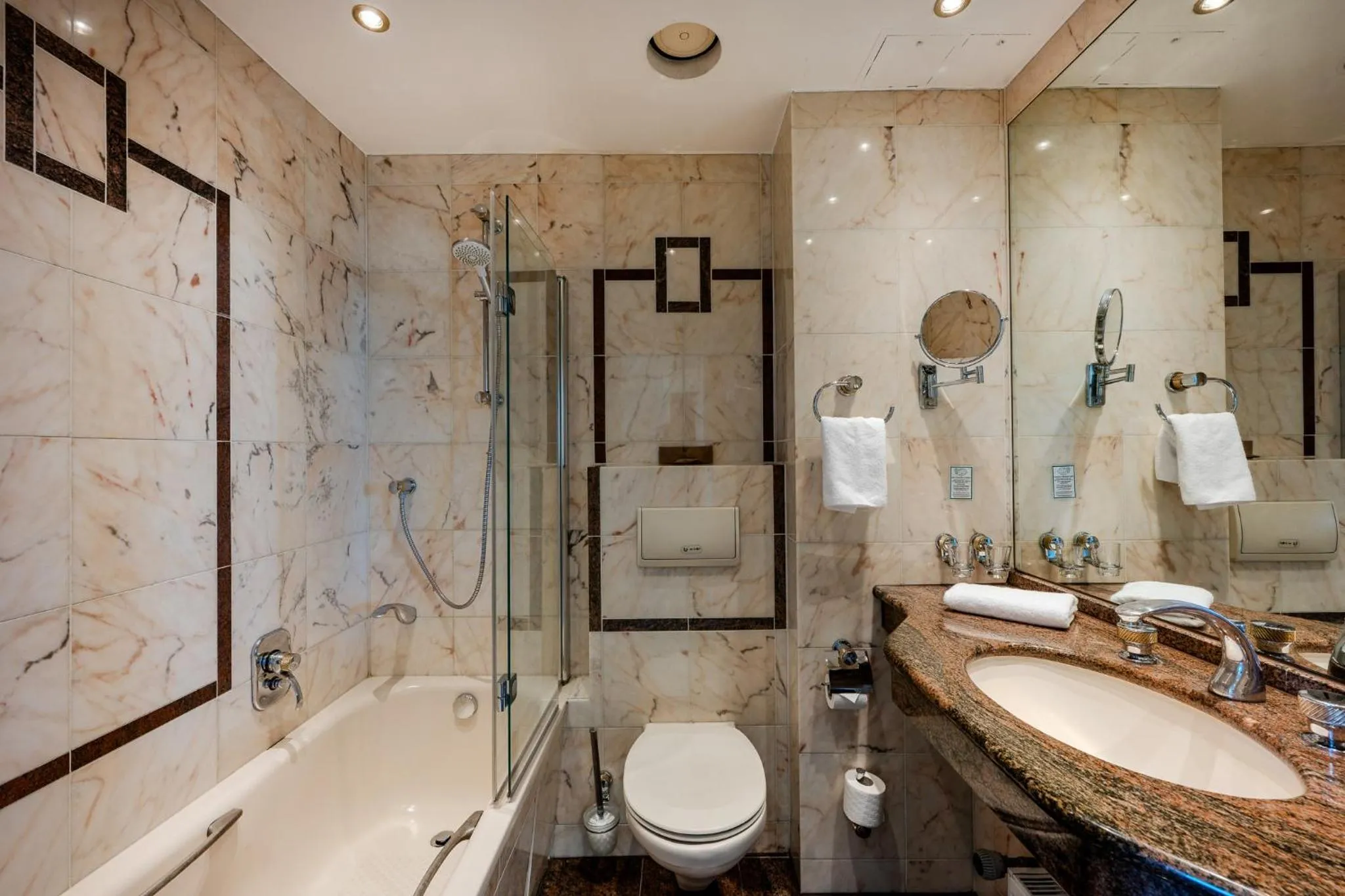 Bathroom in Ringhotel Seehof