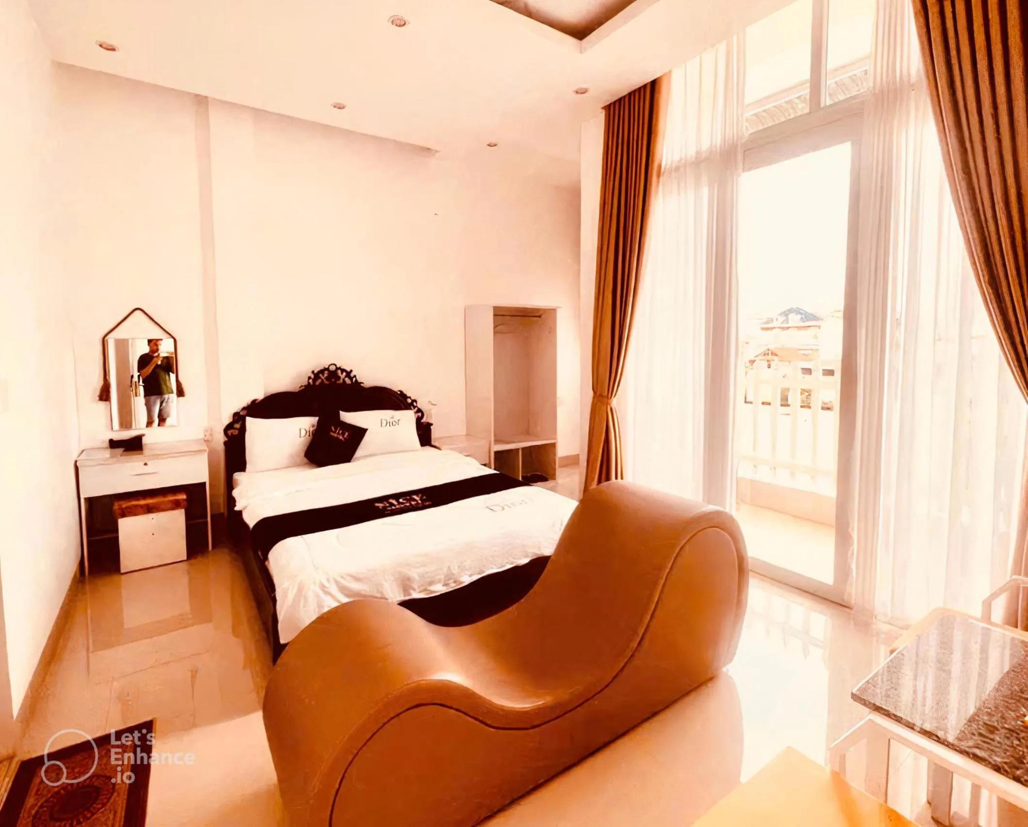 Photo of the whole room, Bed in Nice Hotel Buôn Ma Thuột