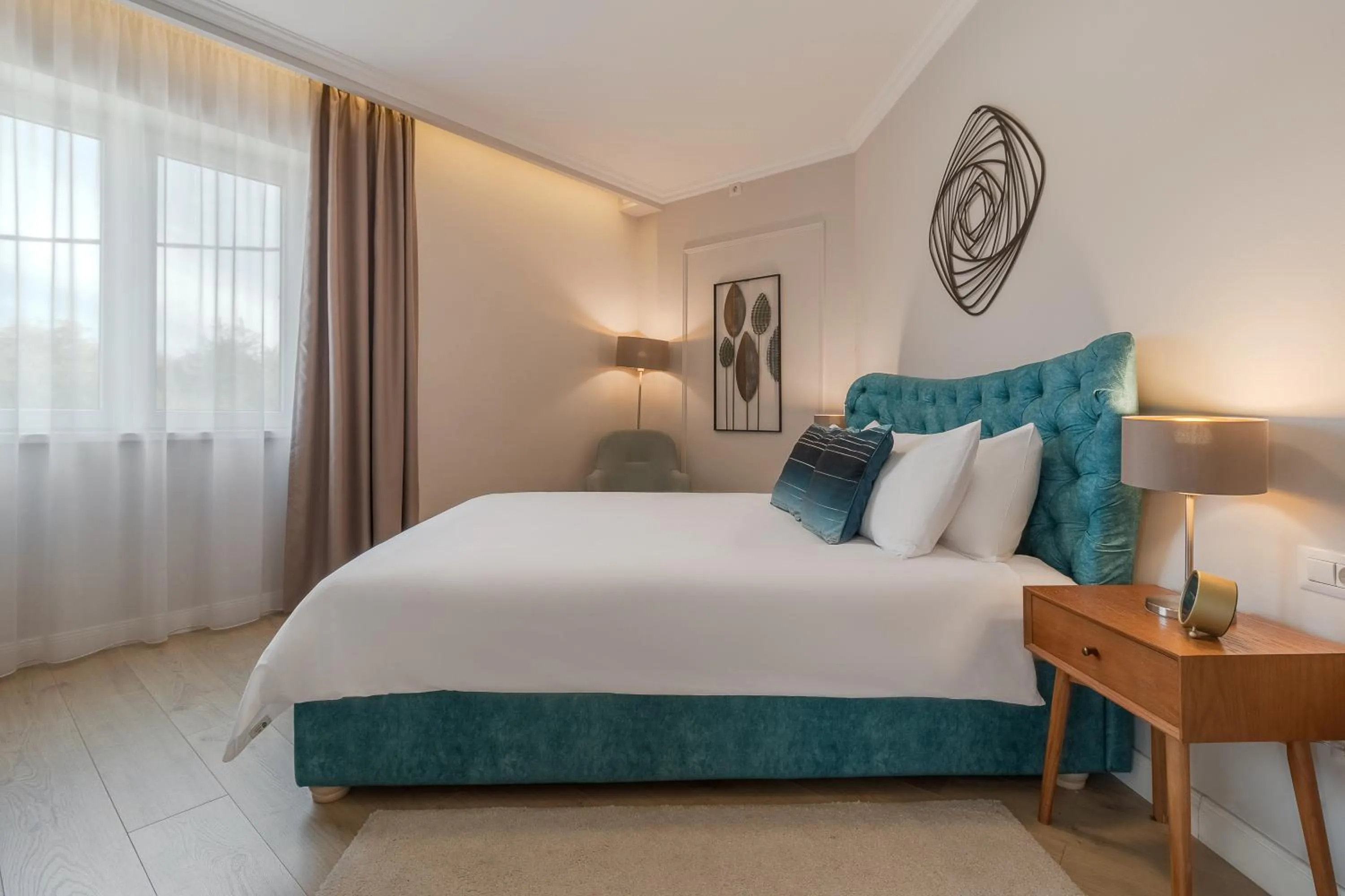 Bed in Dozsa Residence