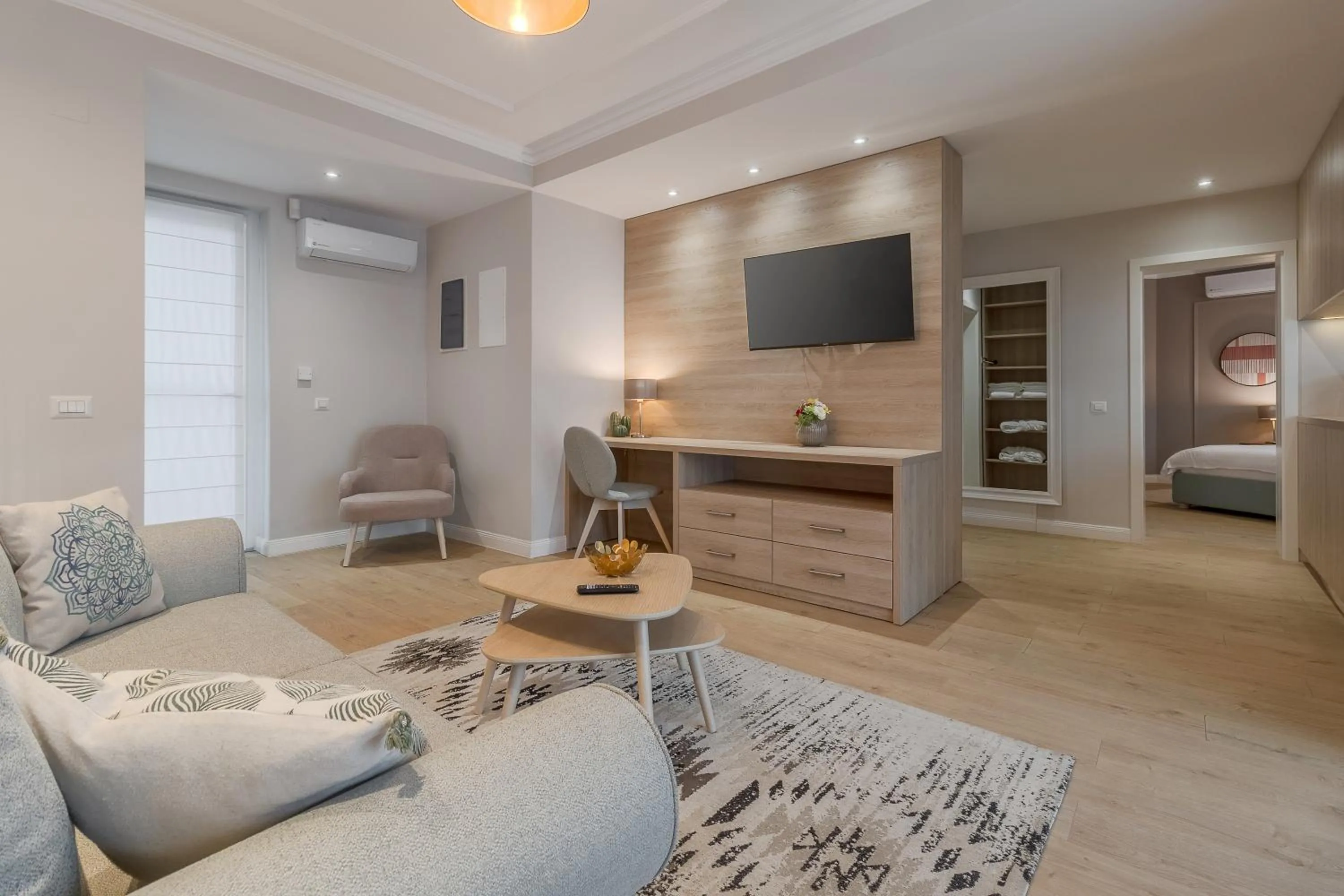 TV and multimedia, Bed in Dozsa Residence