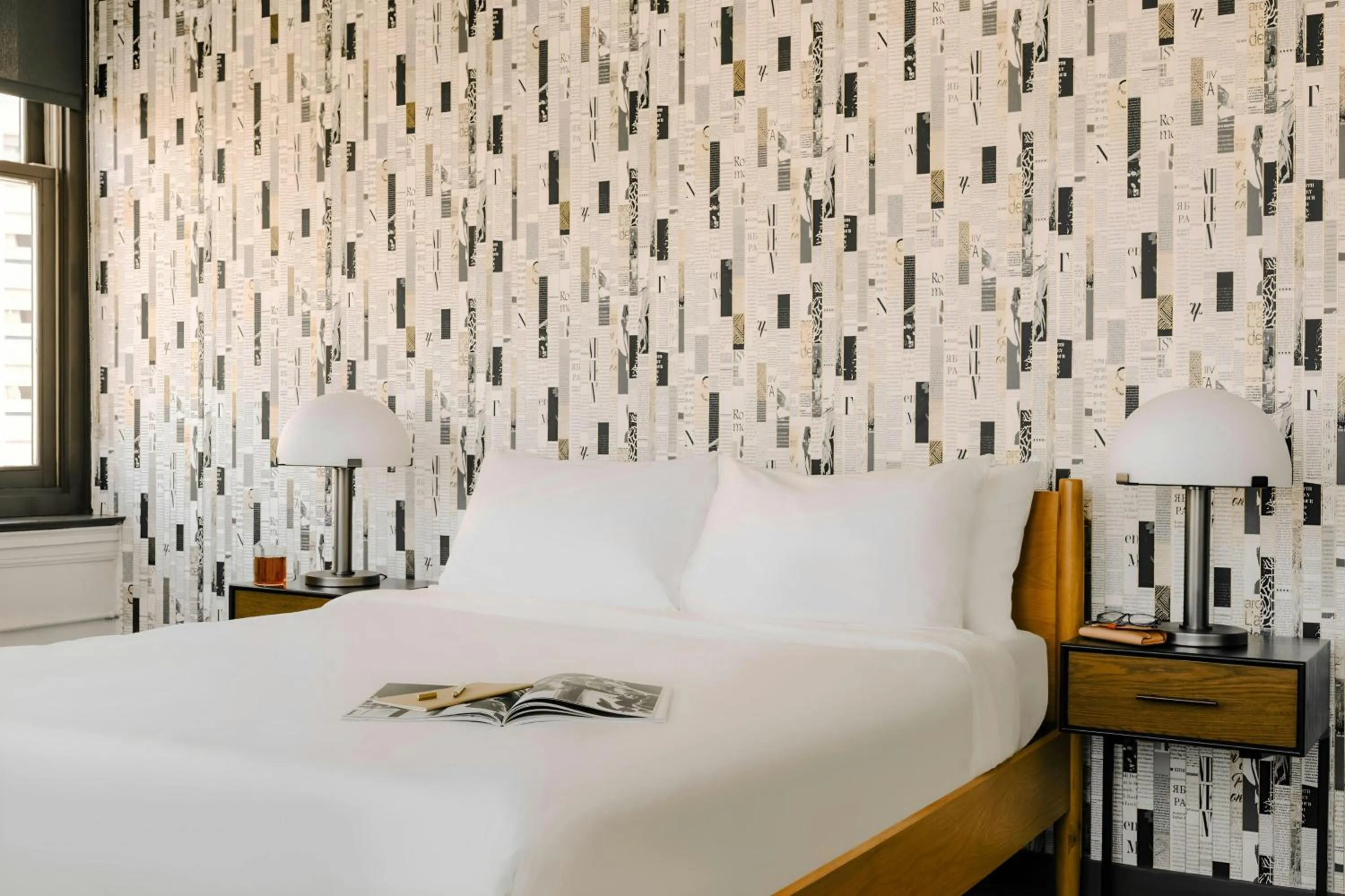 Bedroom, Bed in Sonder by Marriott Bonvoy Gabriel Richard Apartments Downtown