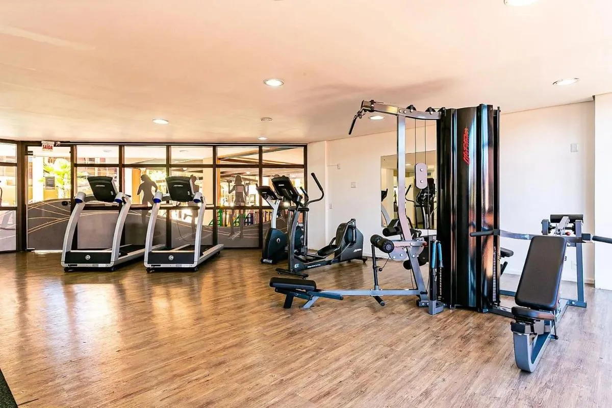Fitness centre/facilities in Studio à beira mar - Hotel Jurerê Beach Village