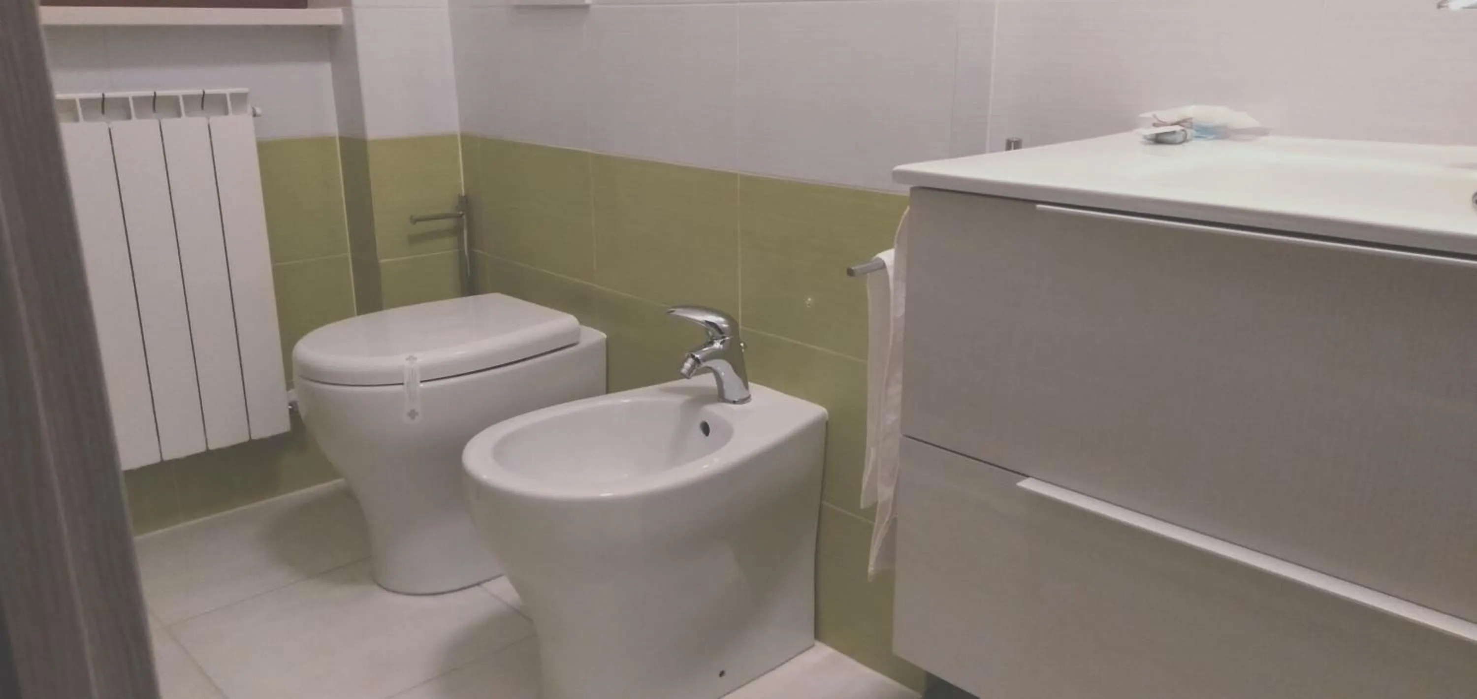 Bathroom in B&B La Quiete