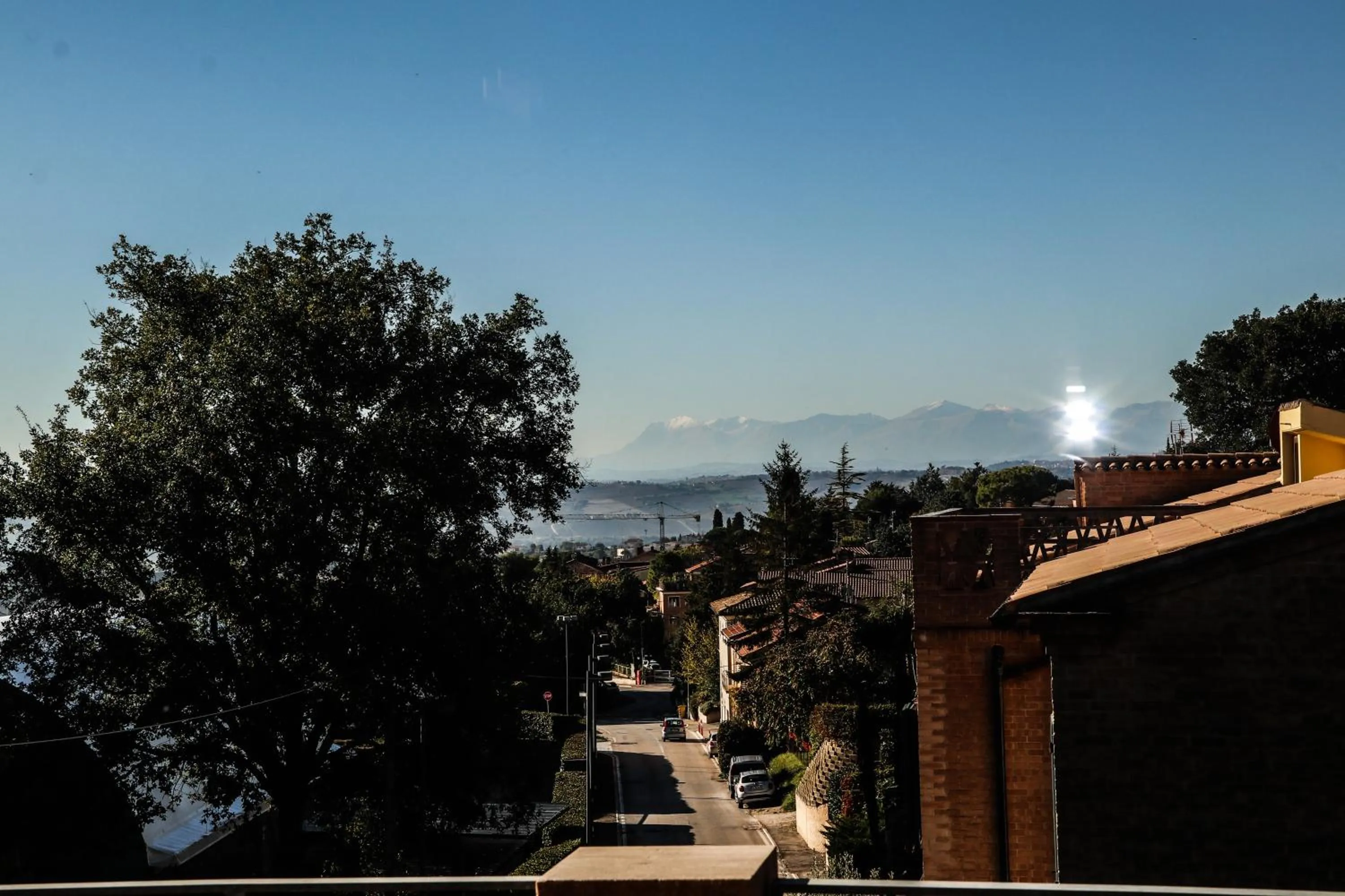 Mountain view in B&B La Quiete