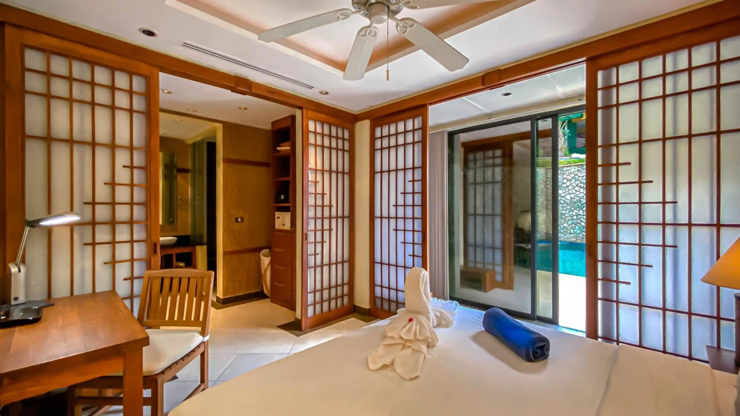 Bedroom in Kata Beach Aspasia Boutique Apartment