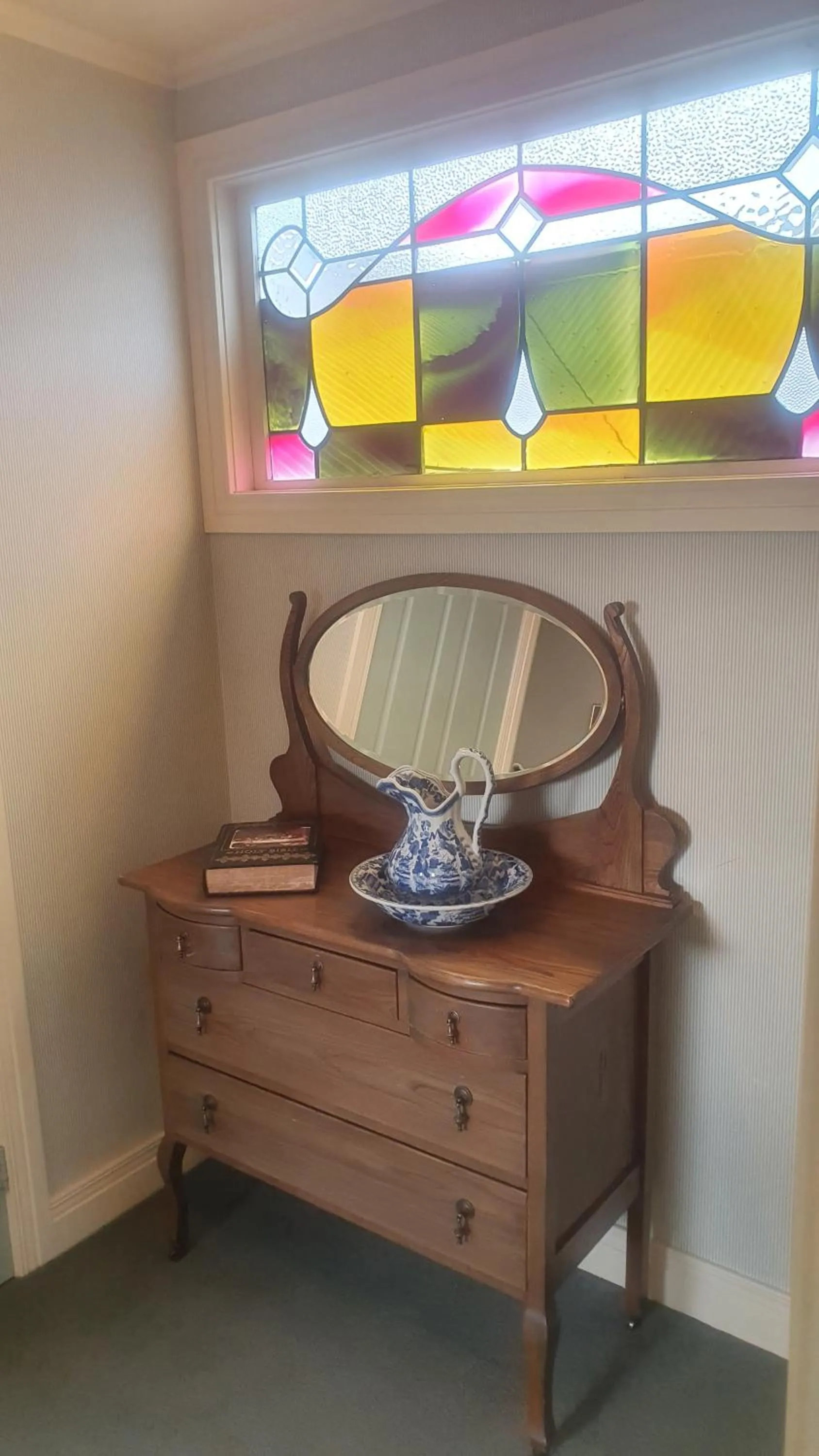 Decorative detail in Century House B & B flatlette