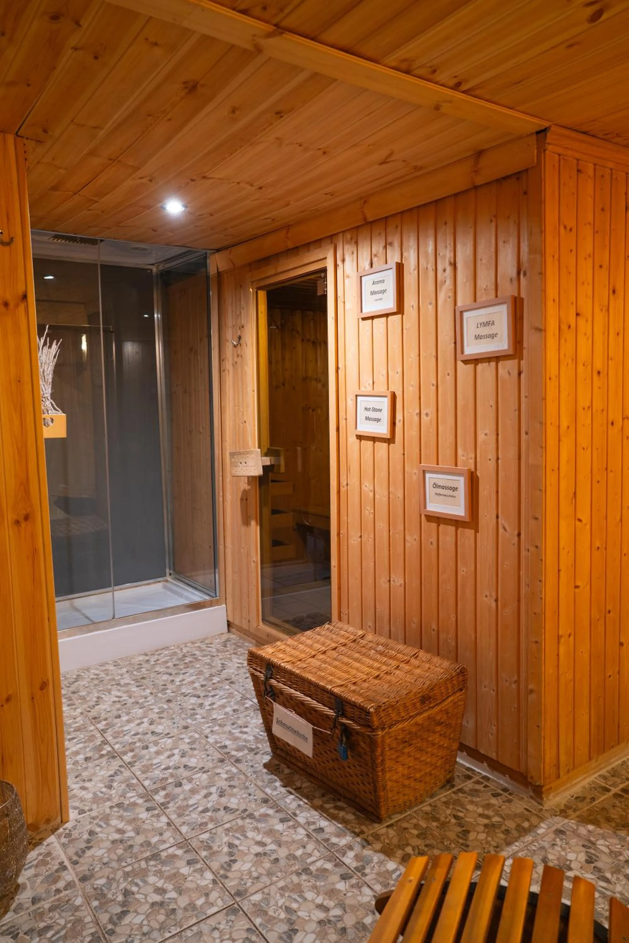 Sauna in Berghotel Drei Brüder Höhe