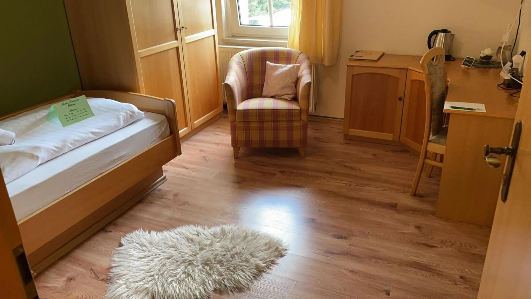 Bedroom, Bed in Berghotel Drei Brüder Höhe