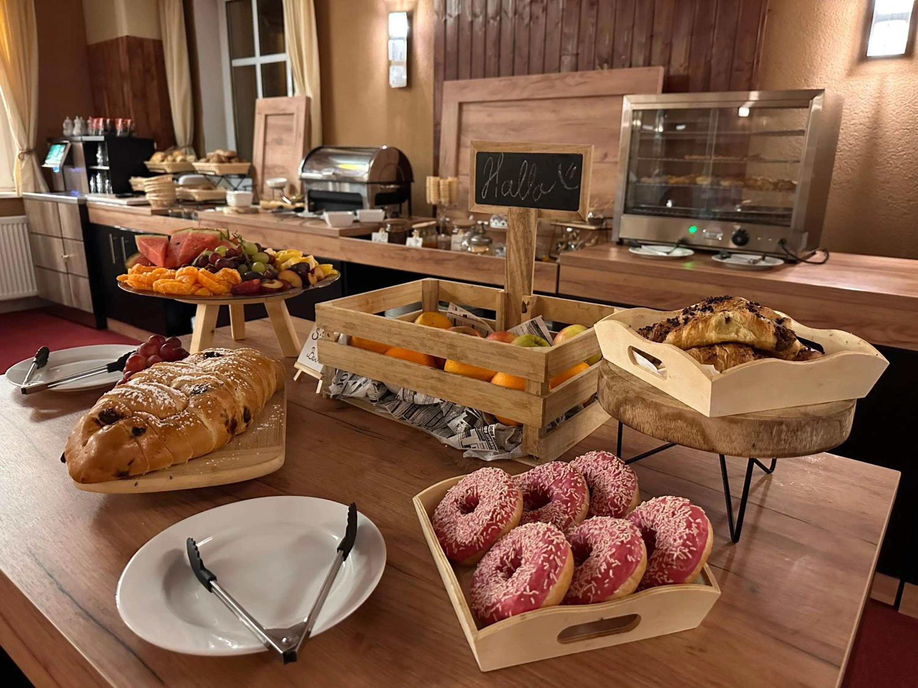 Food and drinks in Berghotel Drei Brüder Höhe