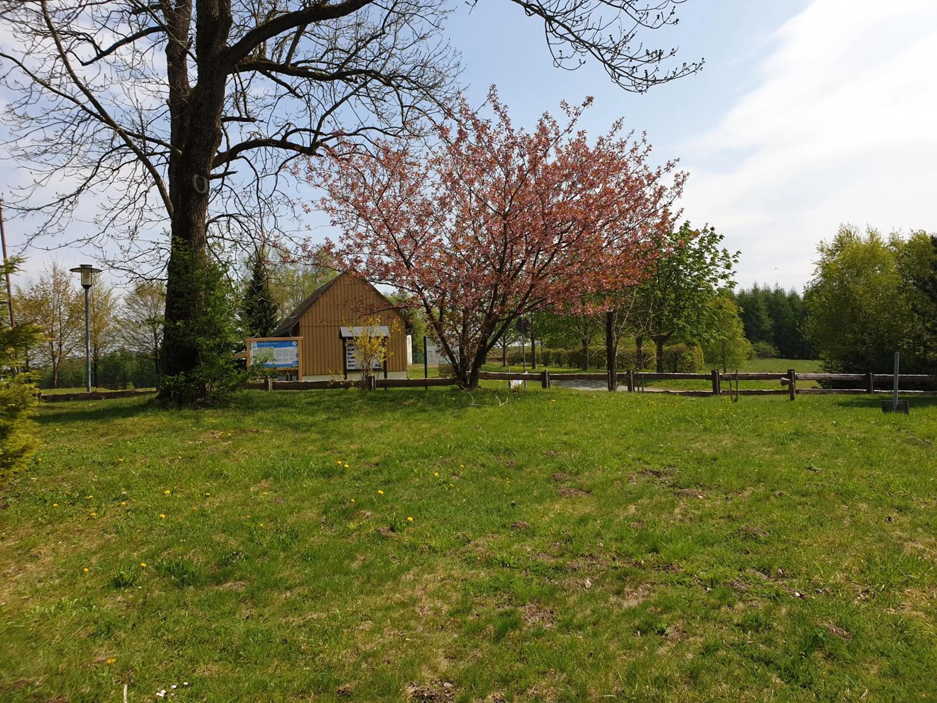 Garden in Berghotel Drei Brüder Höhe