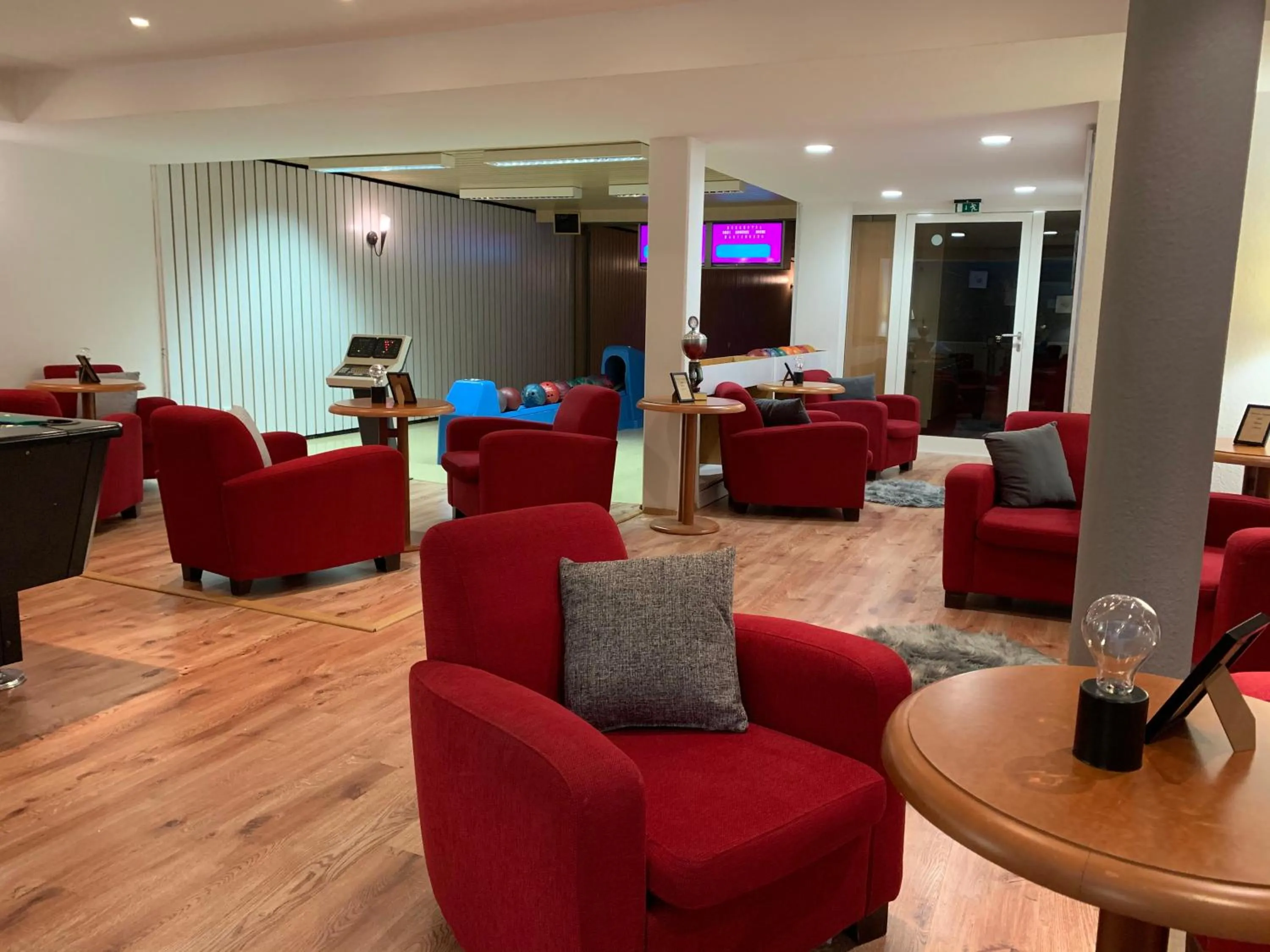 Lounge or bar in Berghotel Drei Brüder Höhe