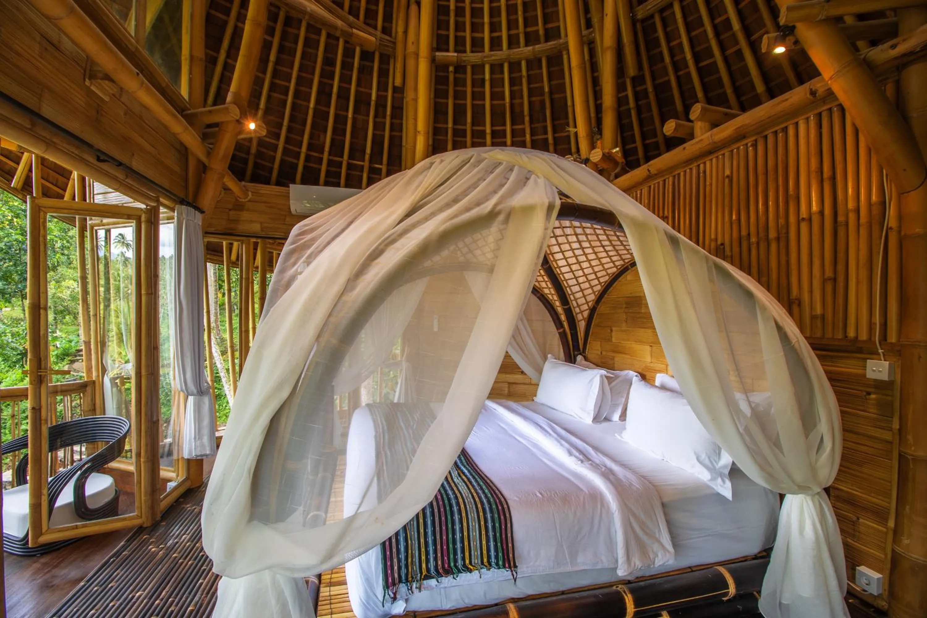 Bedroom, Bed in Asep Gumi Retreat - Soul of Nature in Tabanan