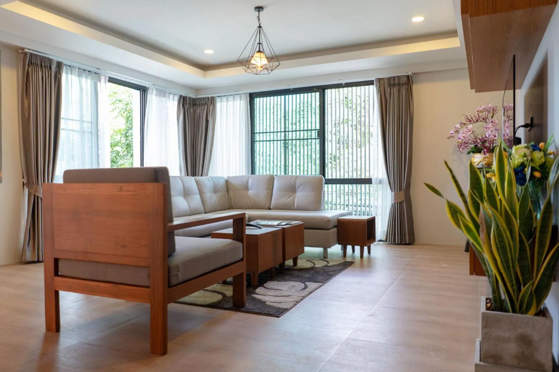 Living room in Areya Villa