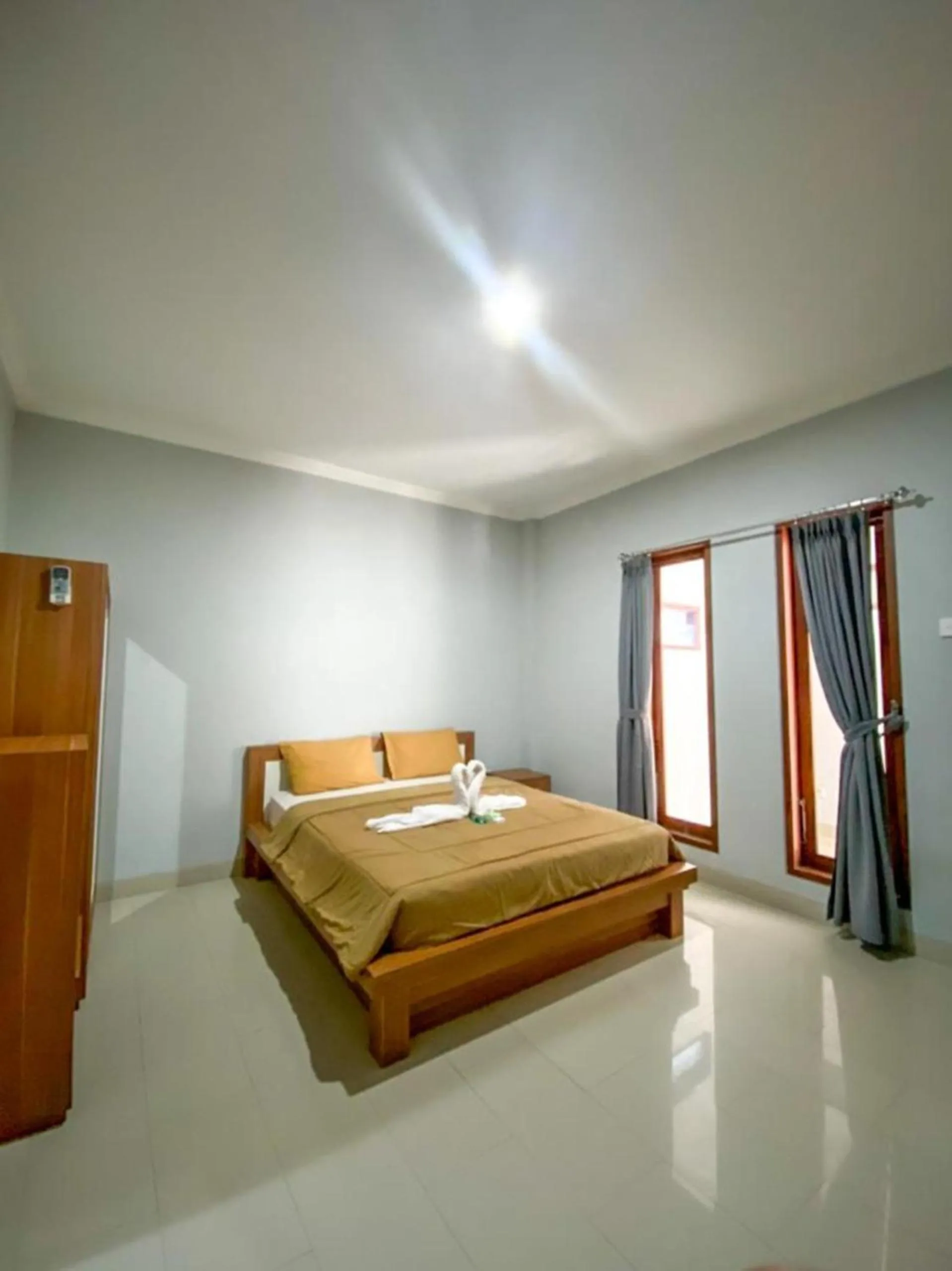 Bed in Prada Apartment