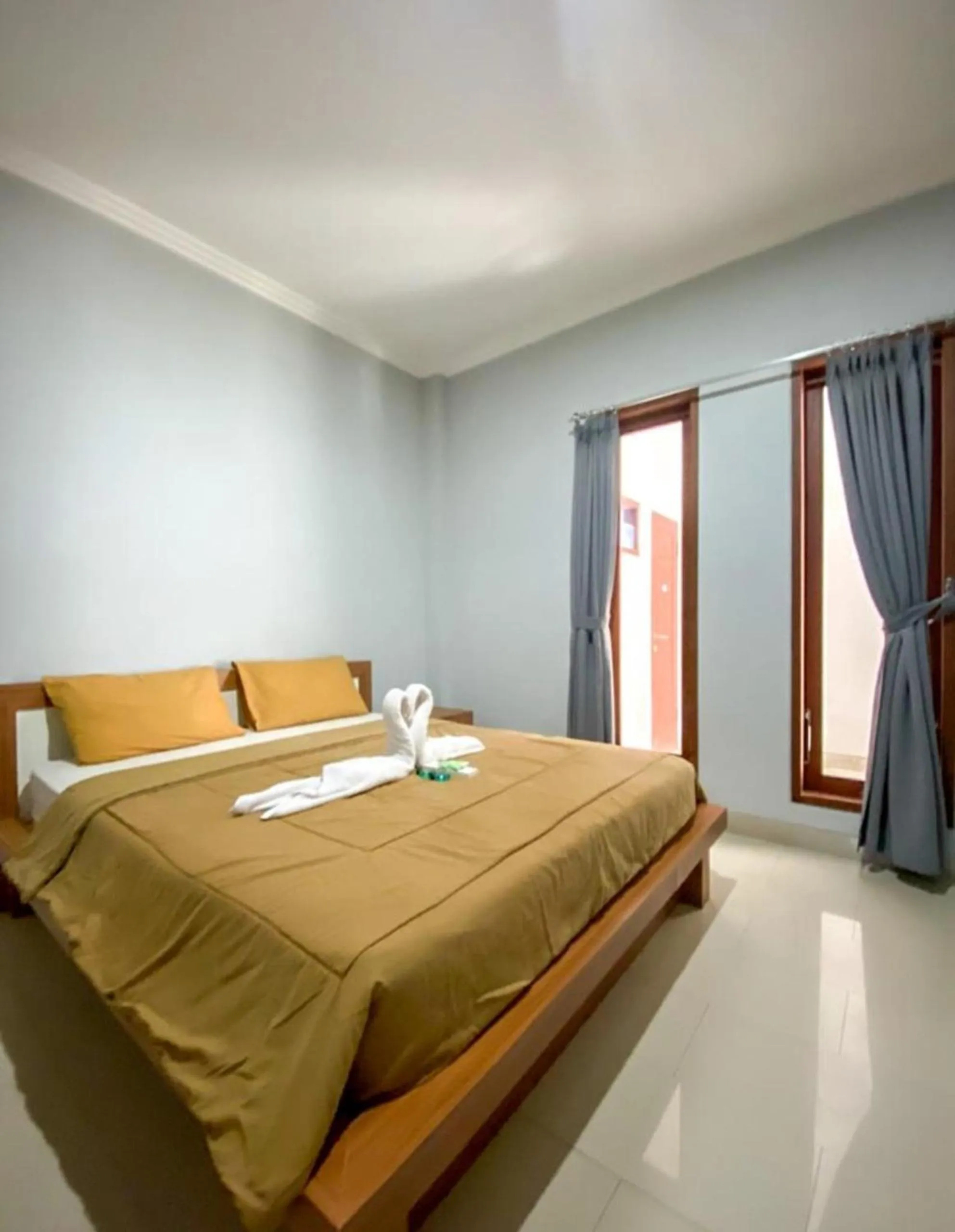 Bed in Prada Apartment