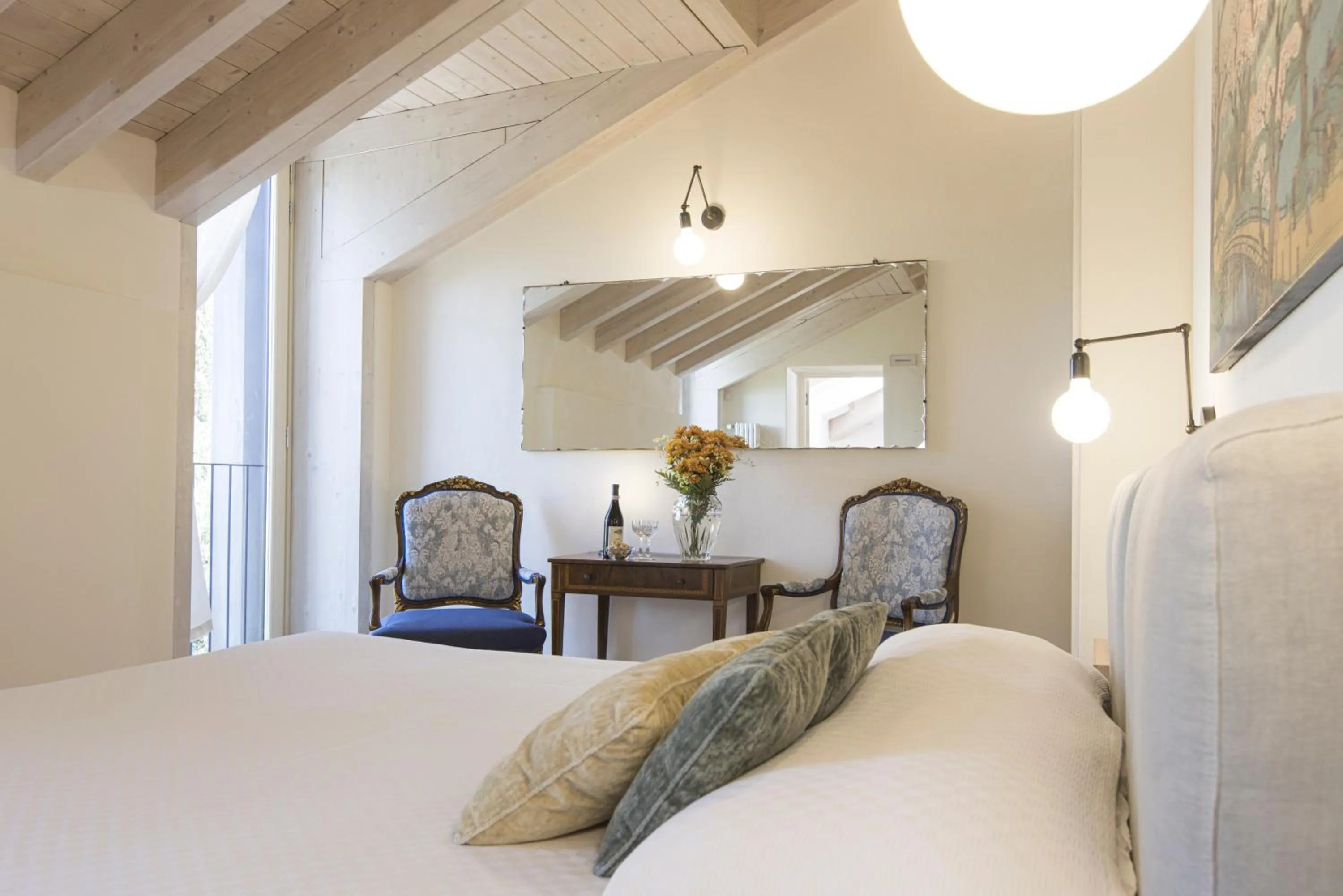 Bed in Villa Trisano