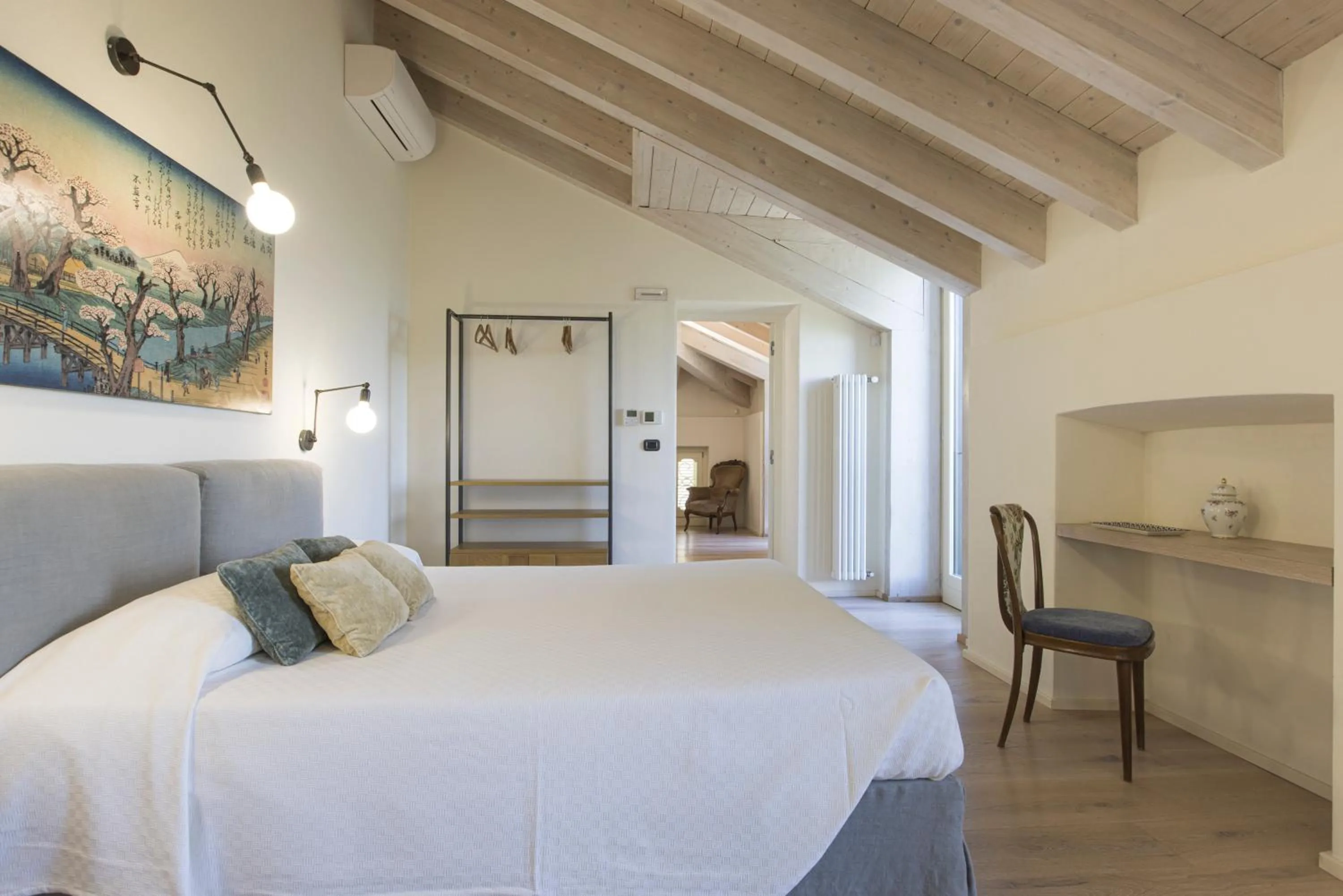 Bed in Villa Trisano