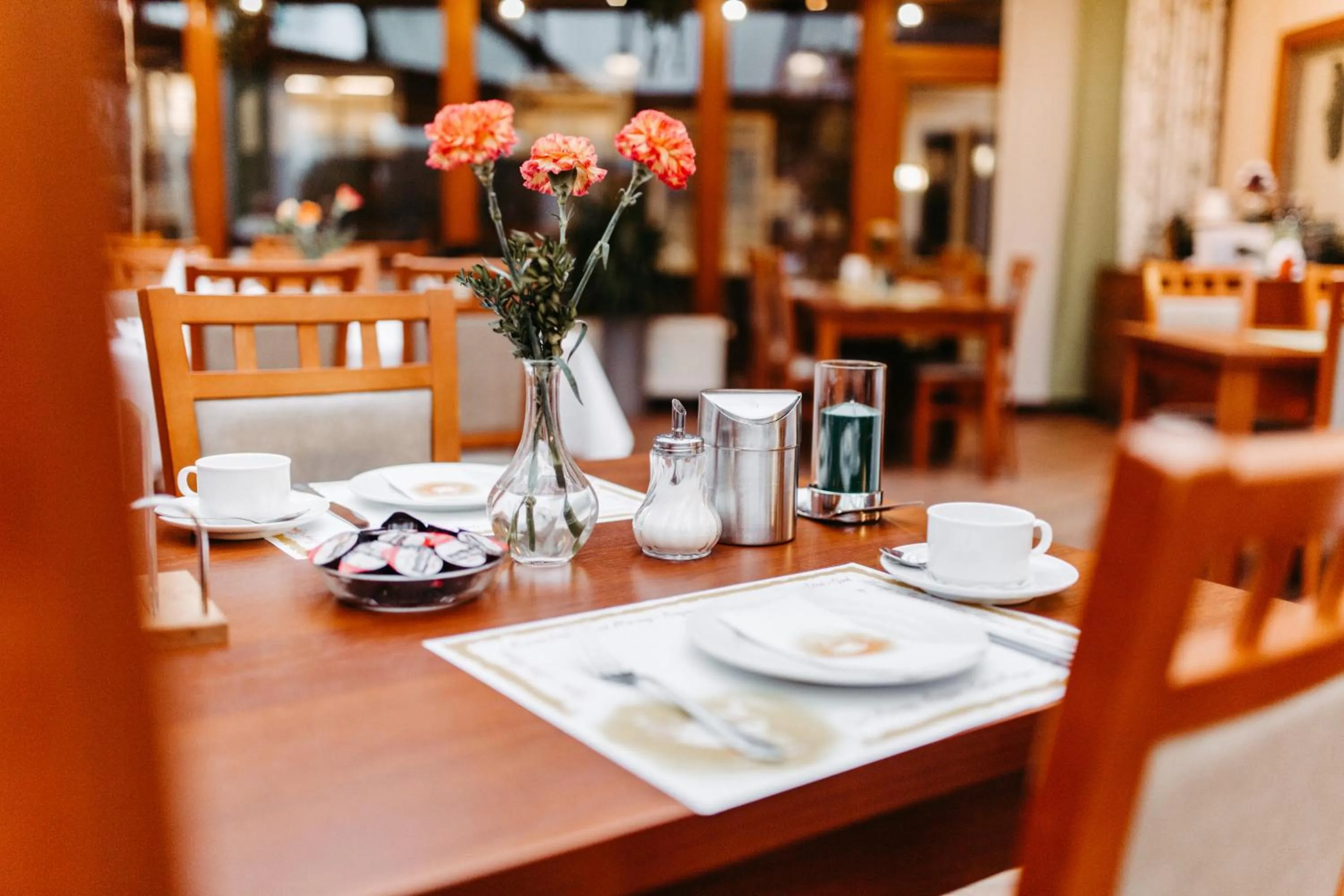 Restaurant/places to eat in Akzent Hotel Zur Grünen Eiche