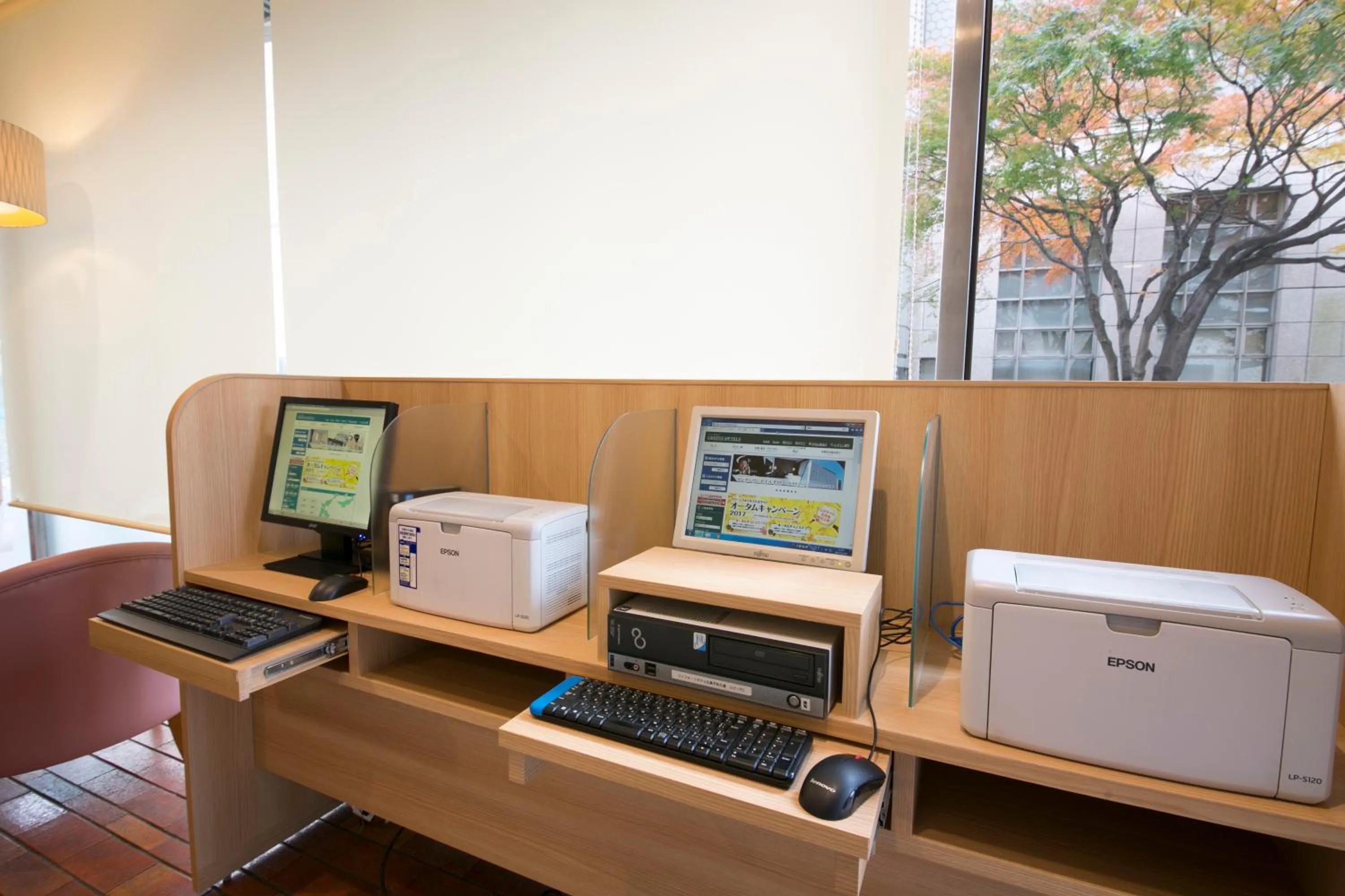Lobby or reception in Hotel S-Plus Hiroshima Peace Park