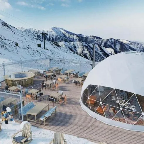 Restaurant/places to eat in Tenir Eco Hotel, Shymbulak Mountain Resort