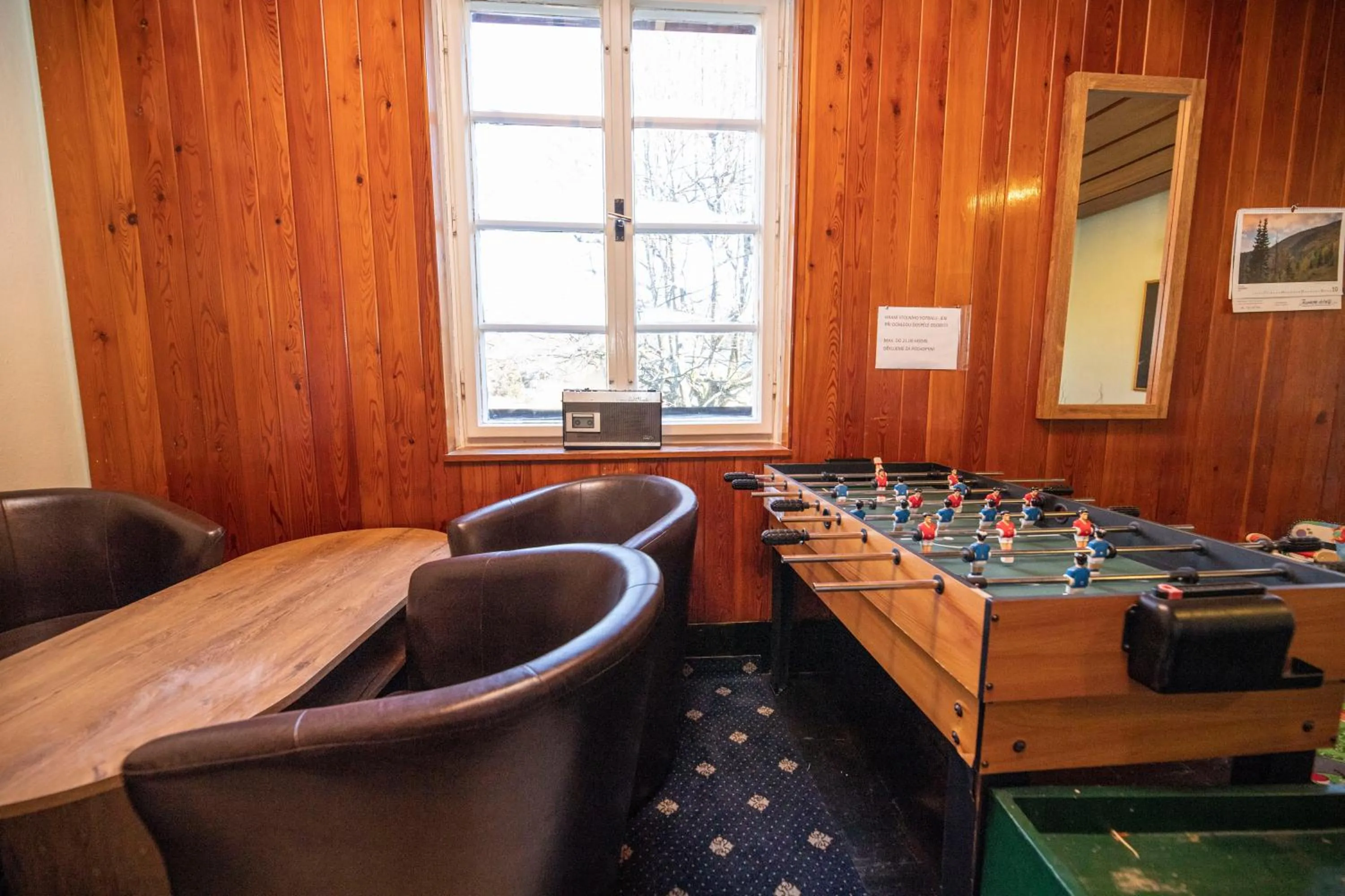 Game Room in Hotel Džbán