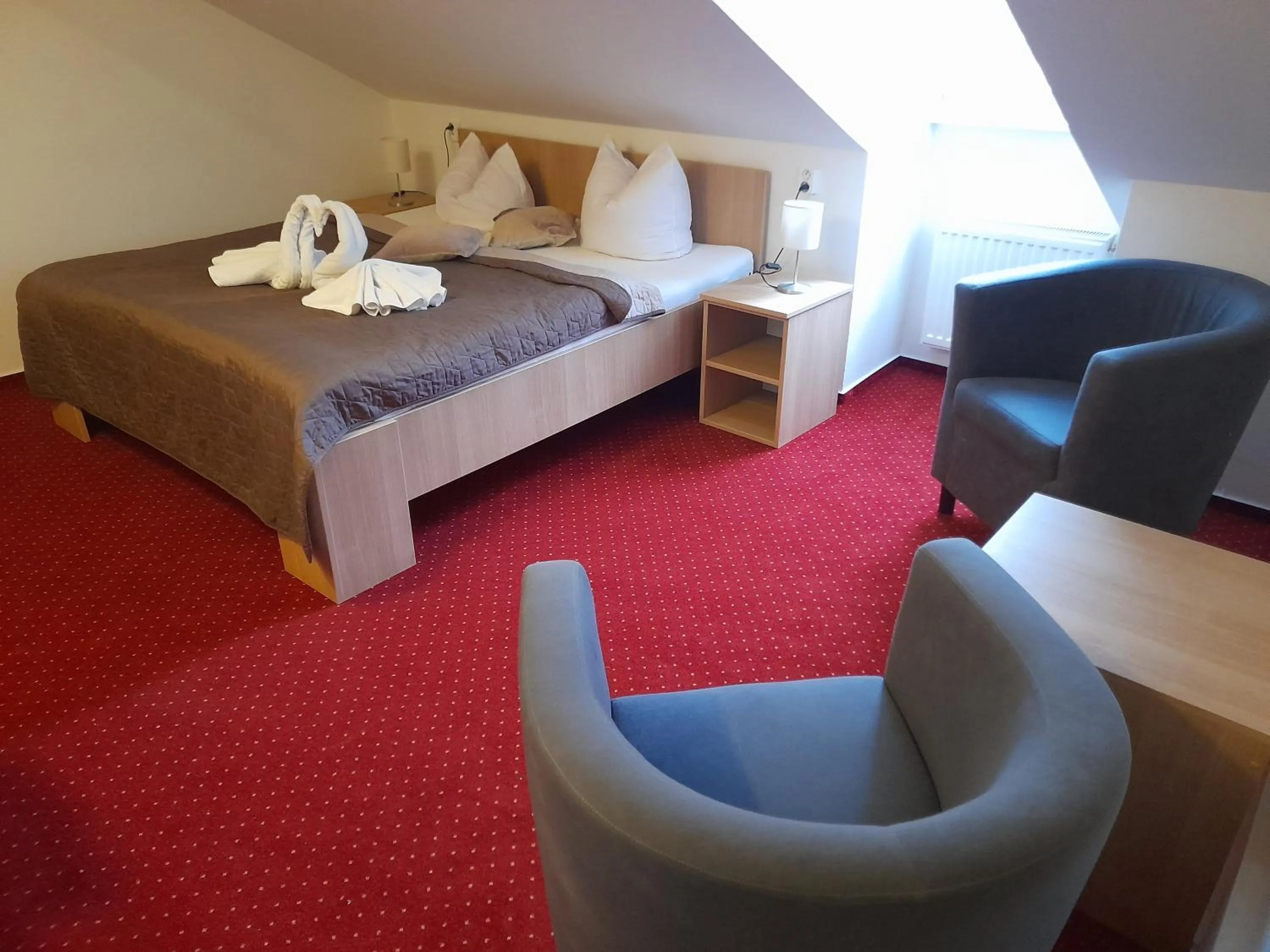 Bed in Hotel Džbán