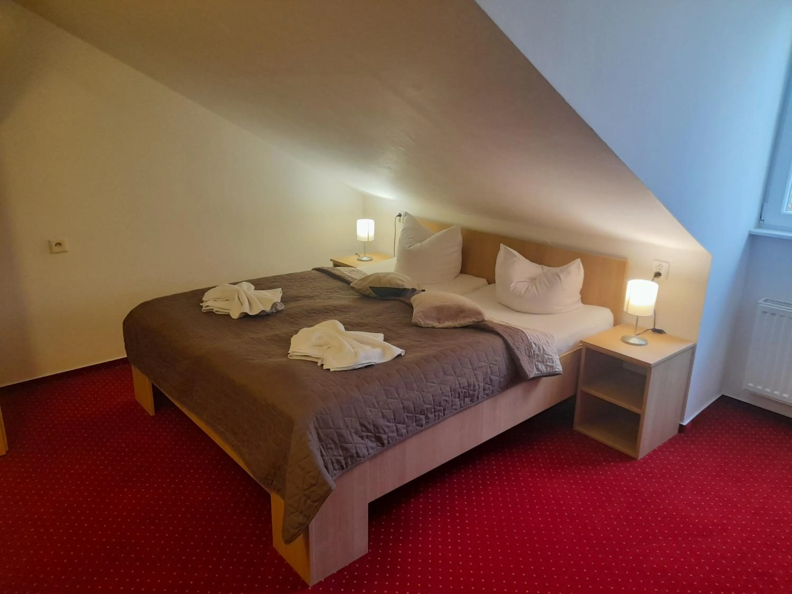 Bed in Hotel Džbán