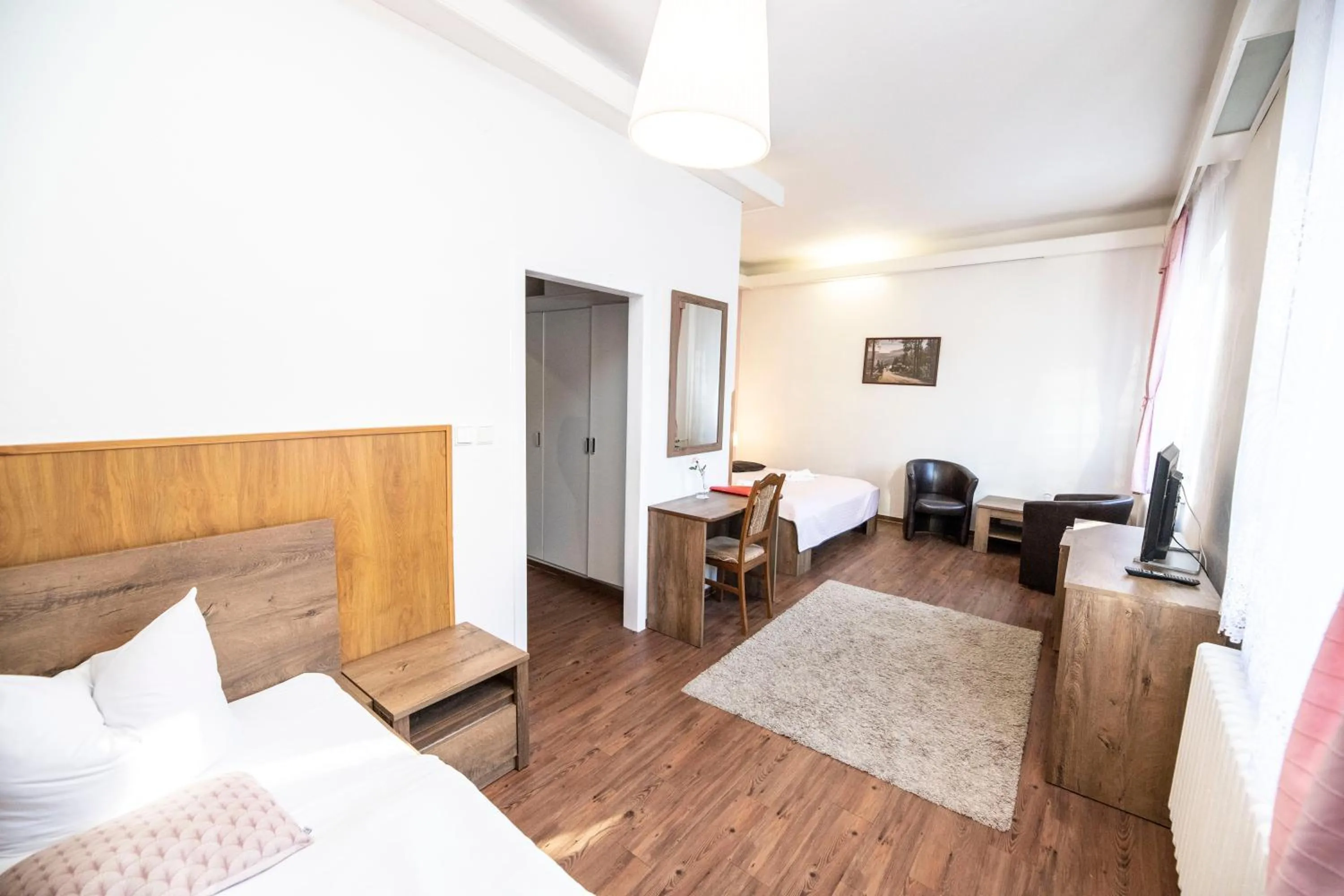 Bed in Hotel Džbán