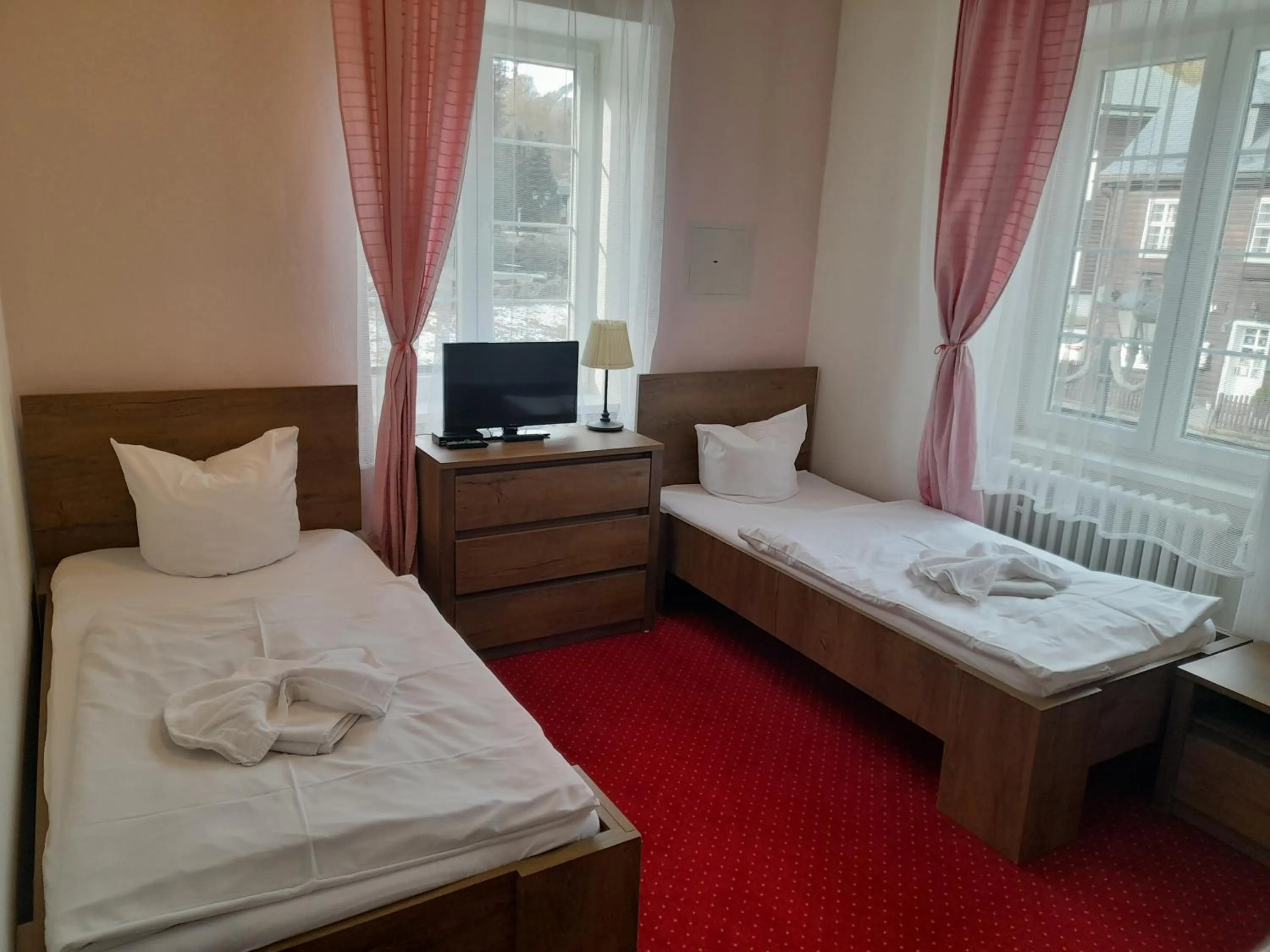 Bed in Hotel Džbán