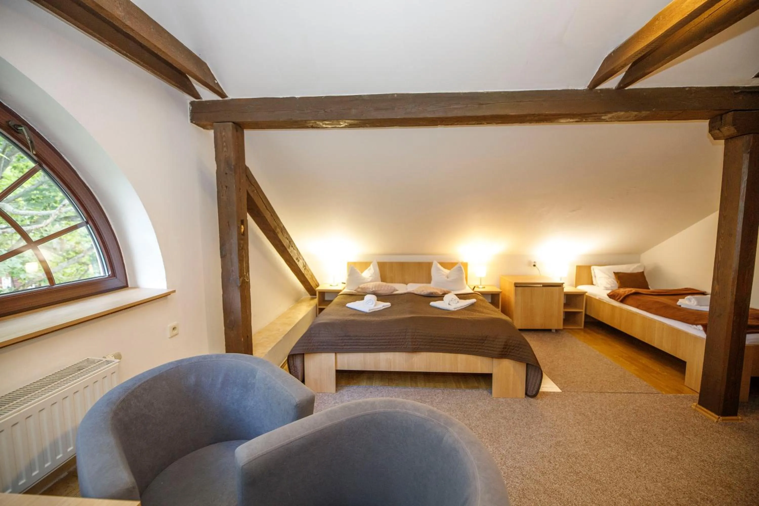 TV and multimedia, Bed in Hotel Džbán