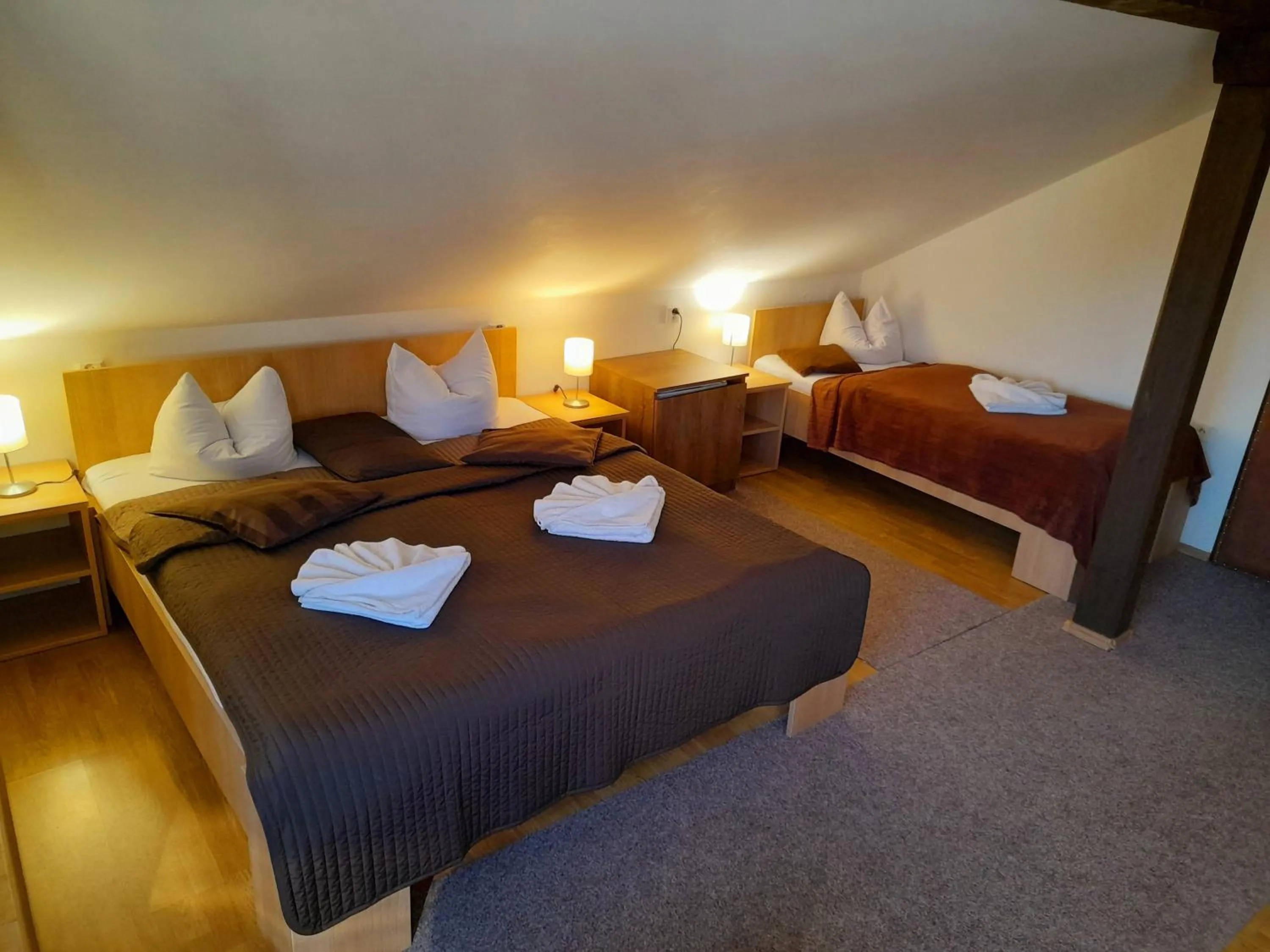 Bed in Hotel Džbán